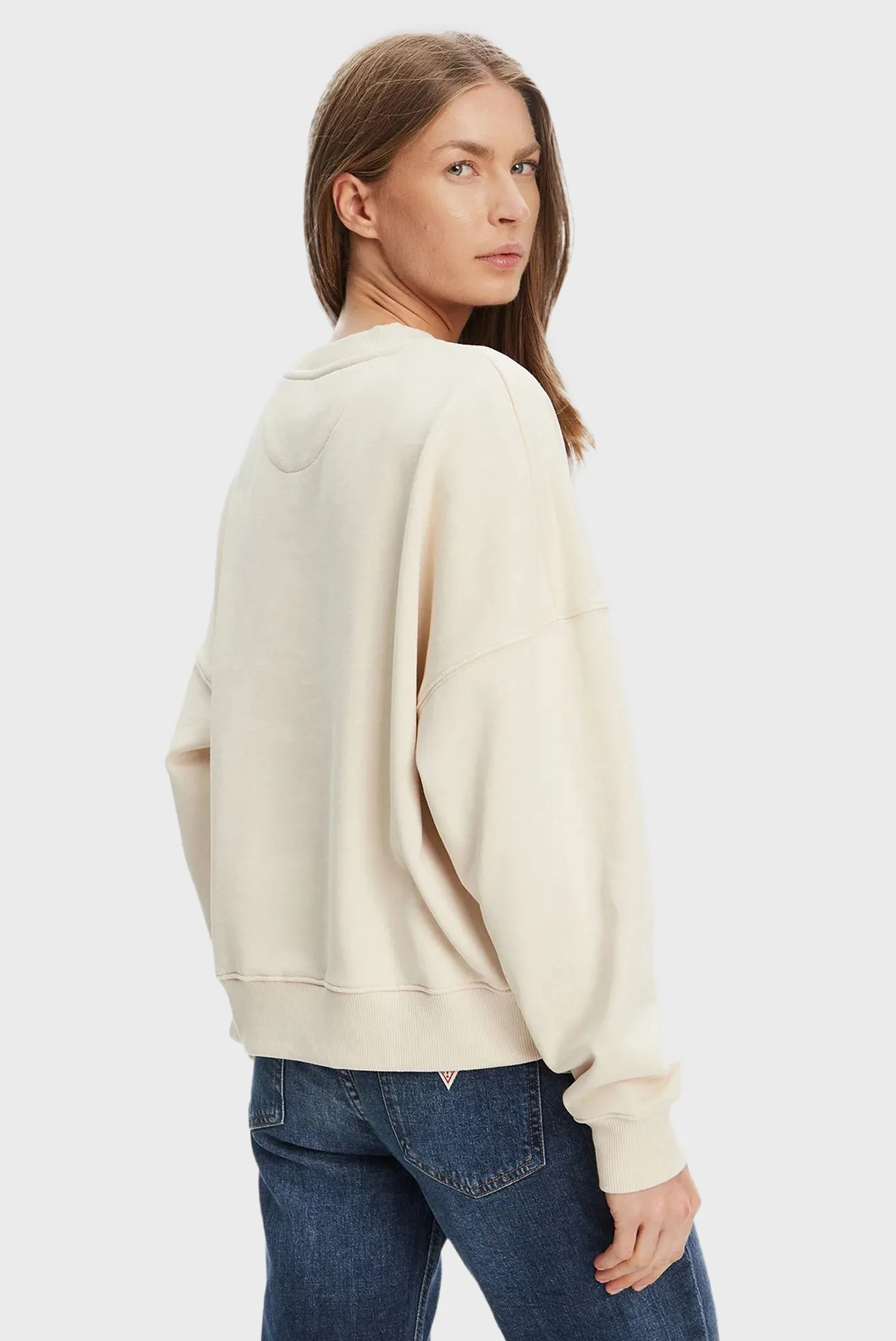 Жіночий бежевий світшот 3