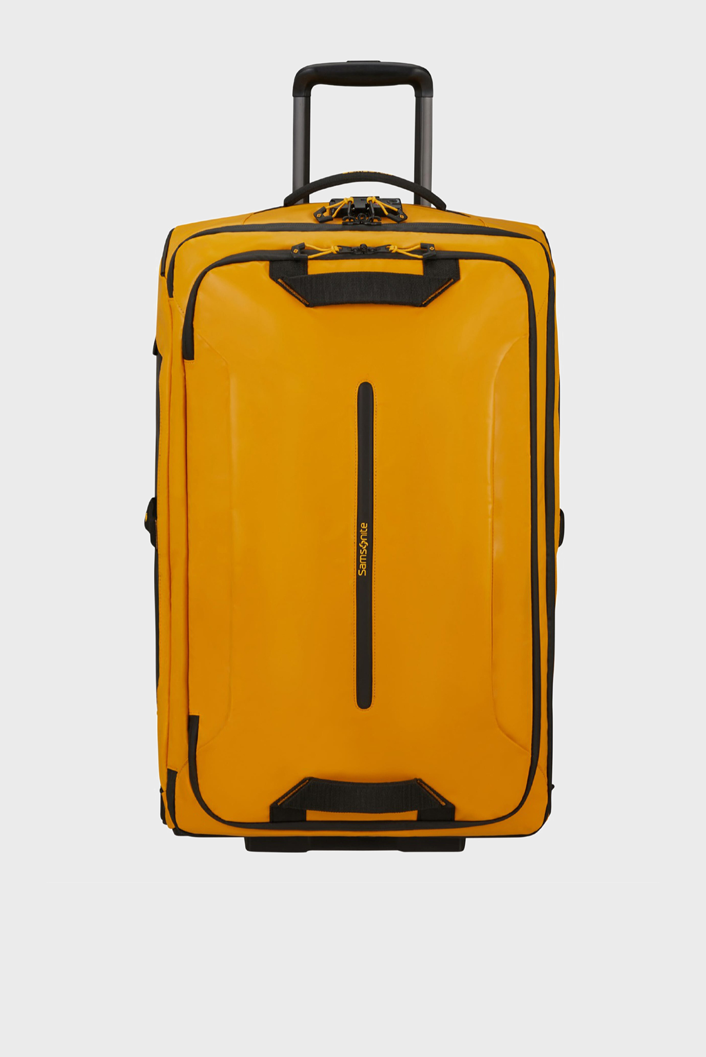 Желтый чемодан 67 см ECODIVER 1