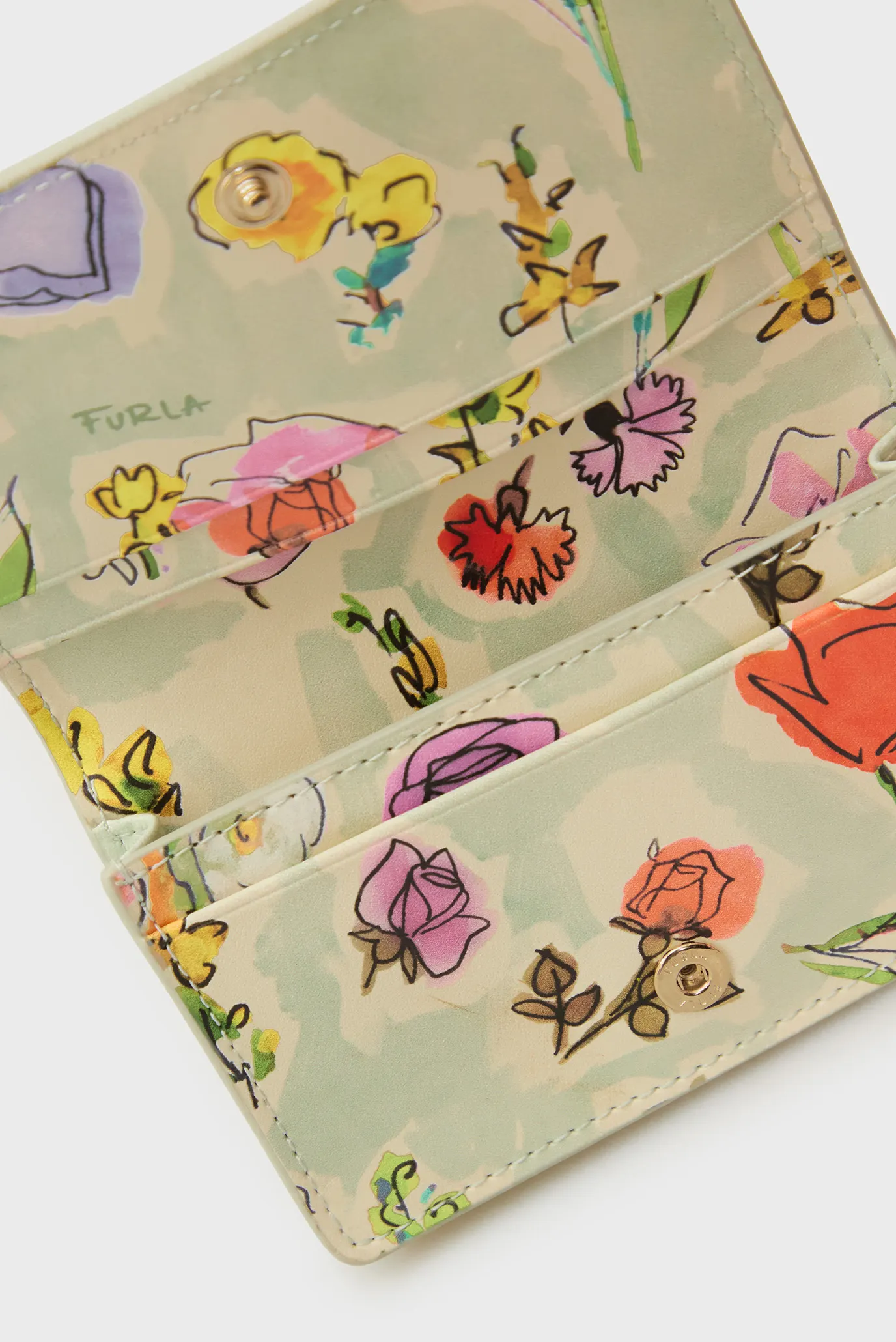 Женский мятный кожаный кардхолдер 2