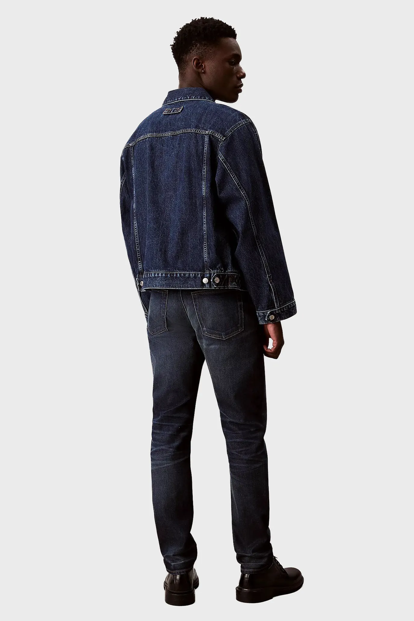 Мужские темно-синие джинсы SLIM TAPER 4