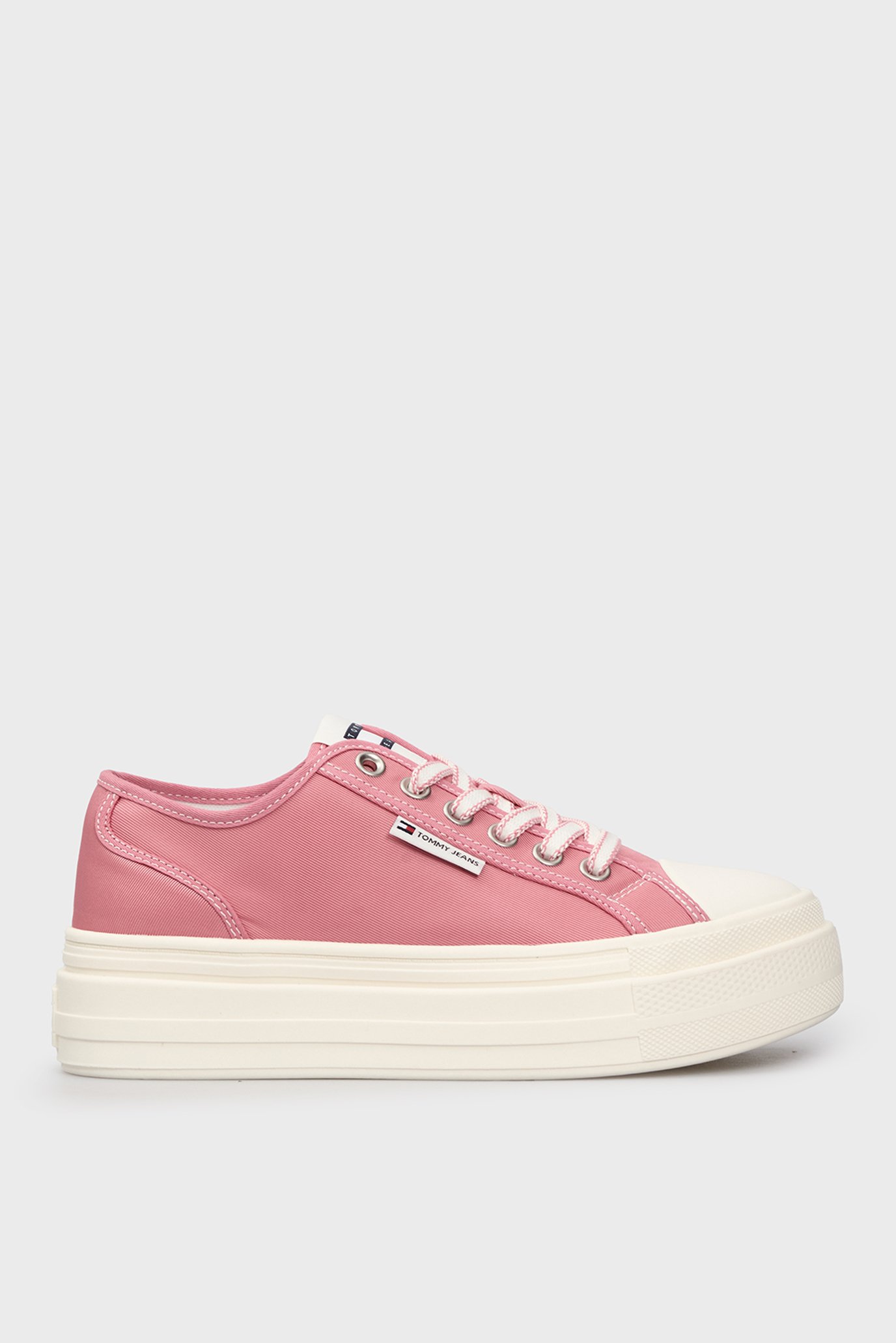 Женские розовые кеды TJW FOXING FLATFORM SNEAKER LOW 1