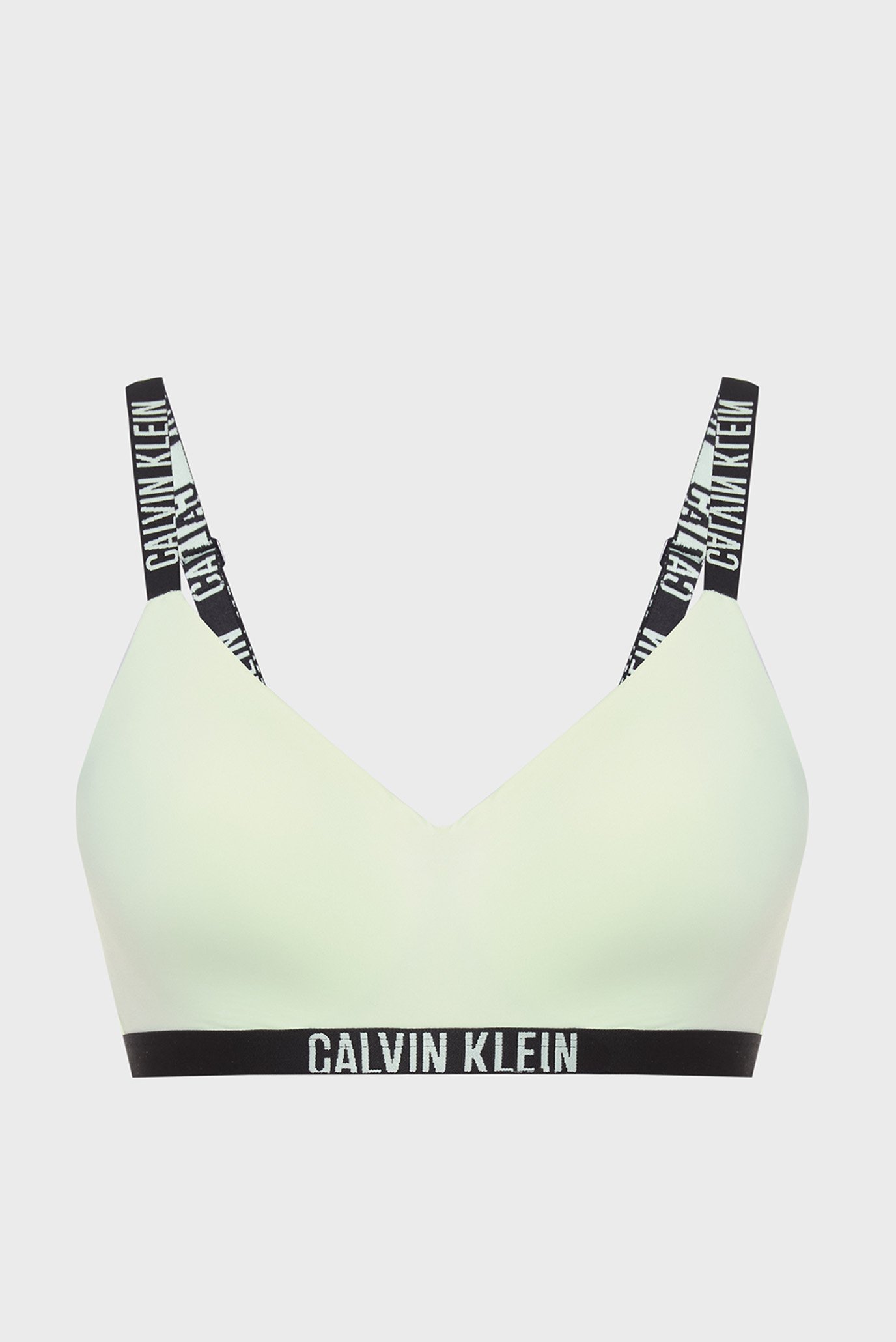 Женский салатовый бюстгальтер LGHTLY LINED BRALETTE Салатовый S Calvin Klein 000QF7659E Женский салатовый бюстгальтер LGHTLY LINED BRALETTE Салатовый S Calvin Klein 000QF7659E