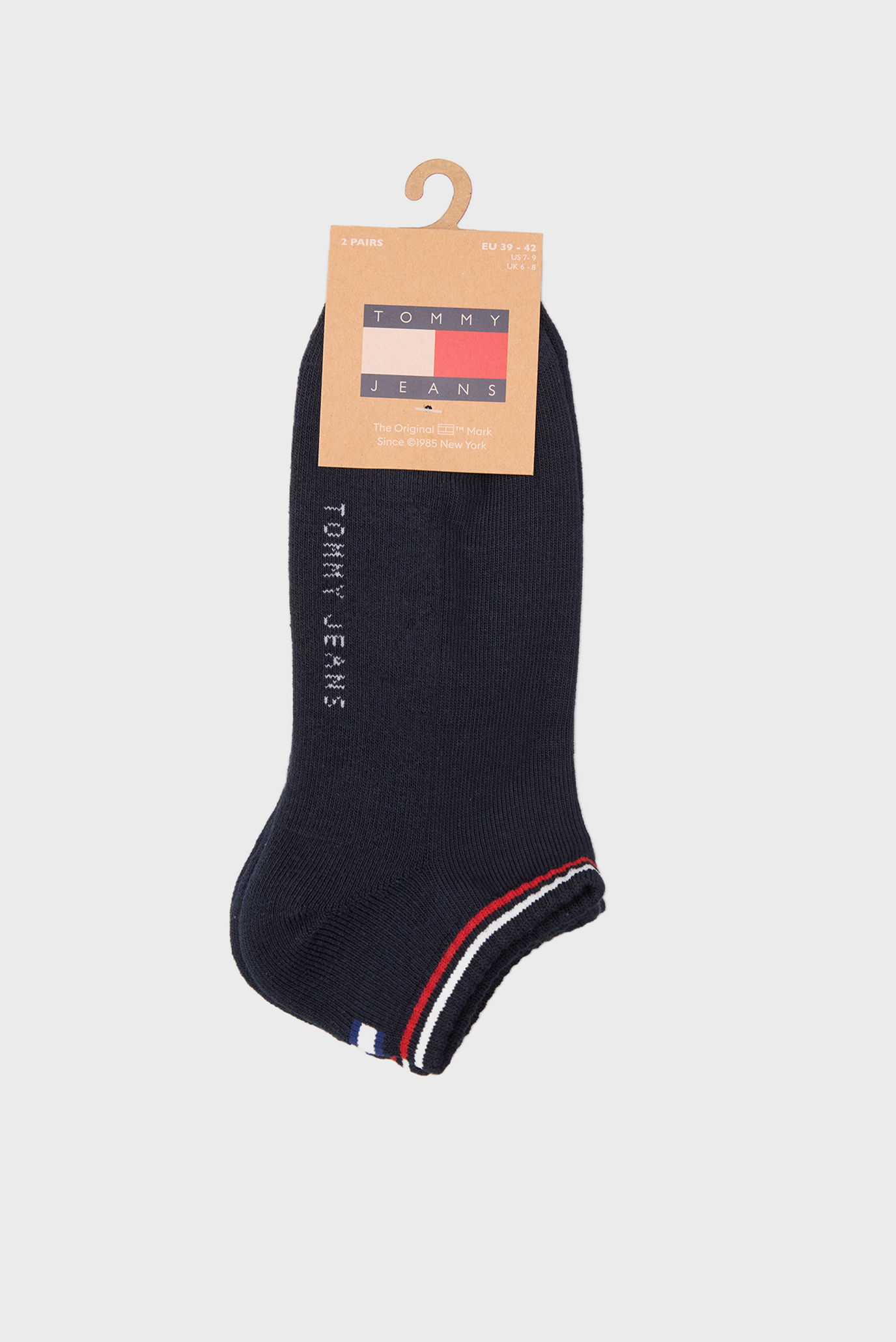 Темно-синие носки (2 пары) SNEAKER ICONIC Синий 39-42 Tommy Jeans 701228178 Темно-синие носки (2 пары) SNEAKER ICONIC Синий 39-42 Tommy Jeans 701228178