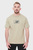 Мужская оливковая футболка Essentials Logo