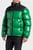 Мужская зеленая куртка с узором