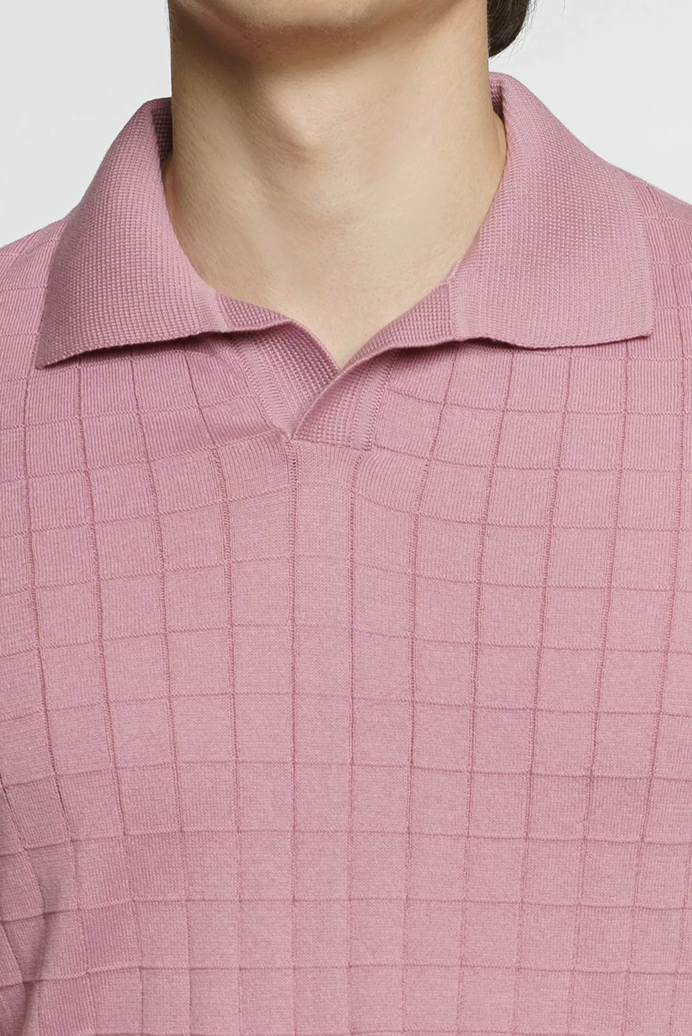 Чоловіче рожеве поло 4