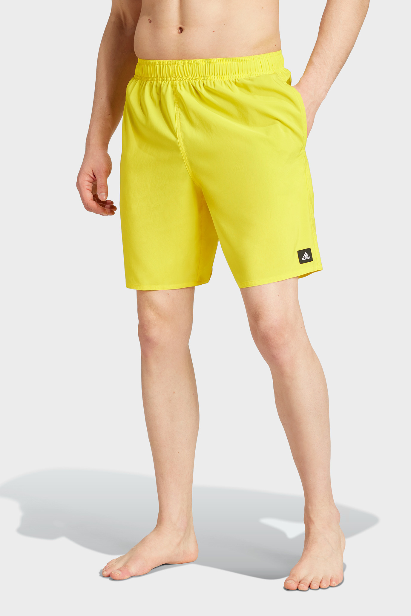 Мужские желтые шорты для плавания Solid CLX Classic-Length 1