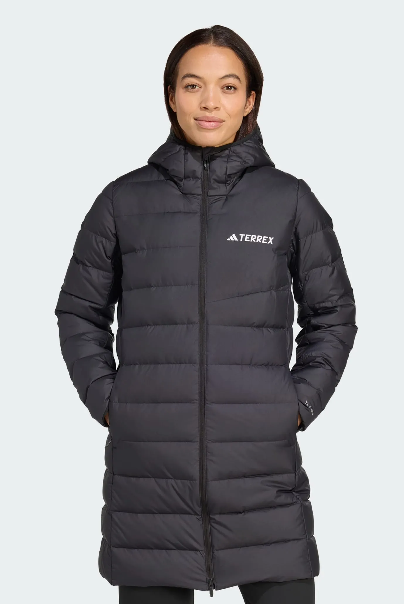 Жіночий чорний пуховик Terrex Multi Light Hooded 2.0 1