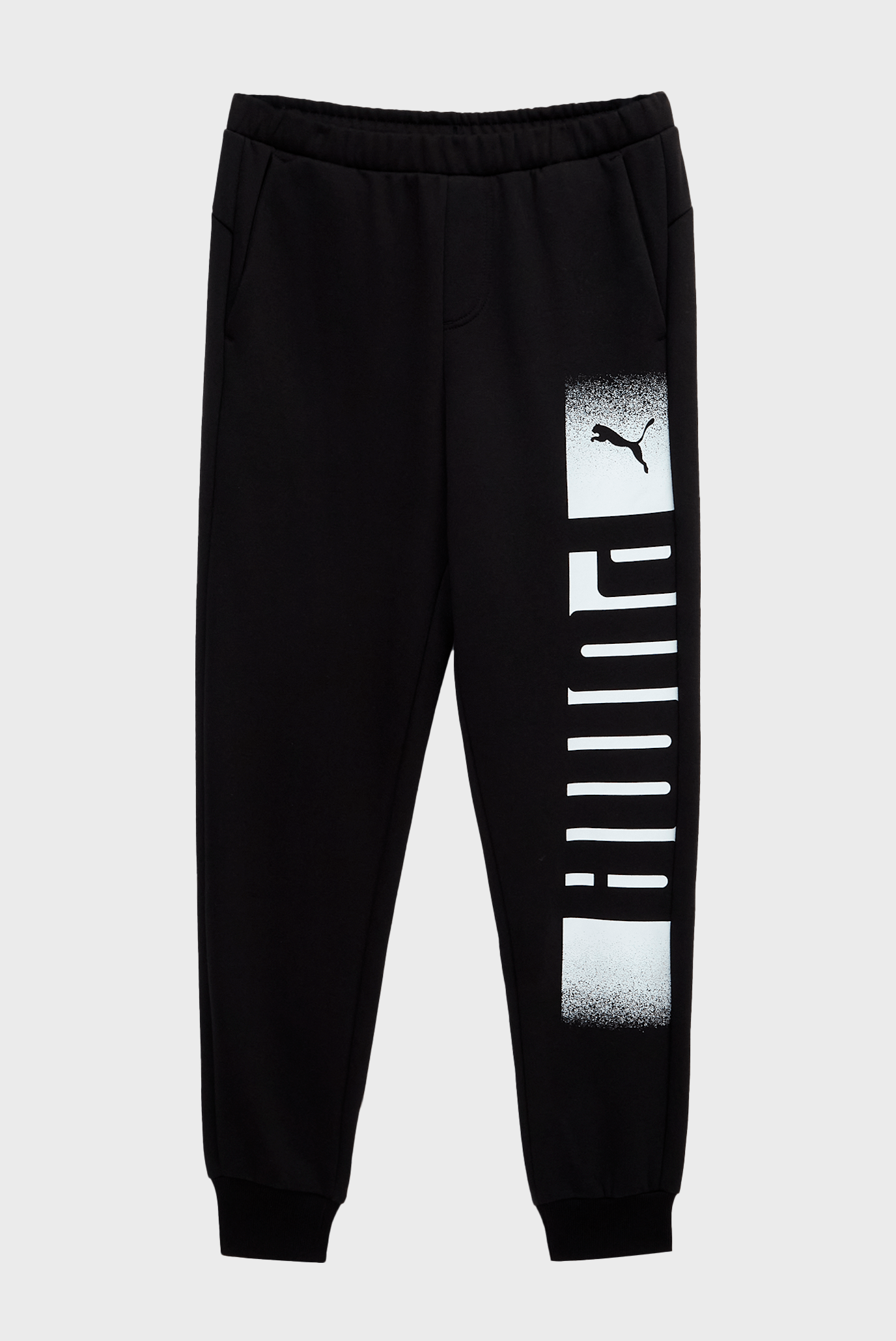 Мужские черные спортивные брюки PUMA Sweatpants FL 1