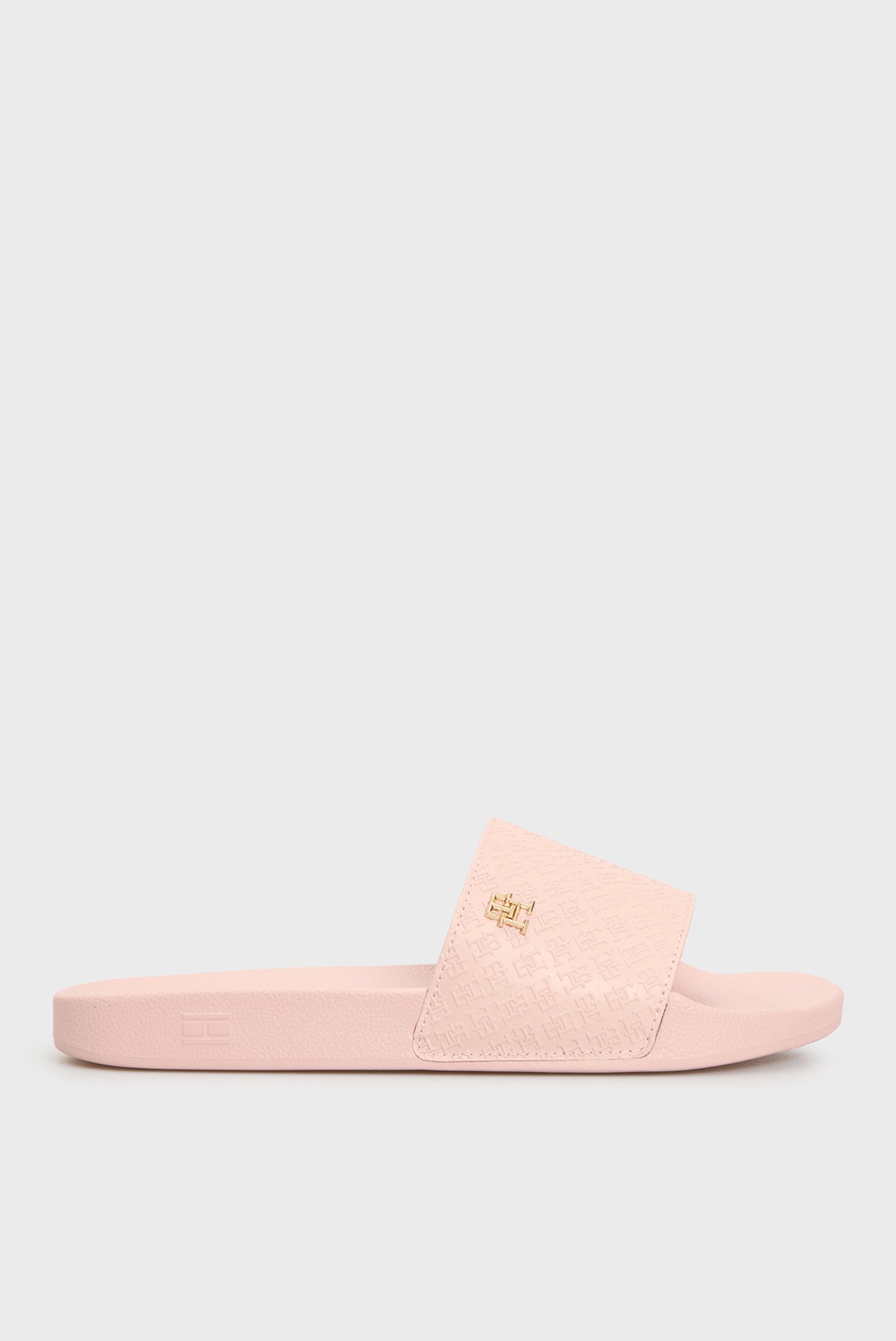 Женские розовые слайдеры TH MONOGRAM POOLSIDE 1