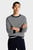 Мужской темно-синий джемпер в полоску DC COTTON LYOCELL CREWNECK