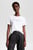 Жіноча біла футболка REG CORP LOGO C-NK SS