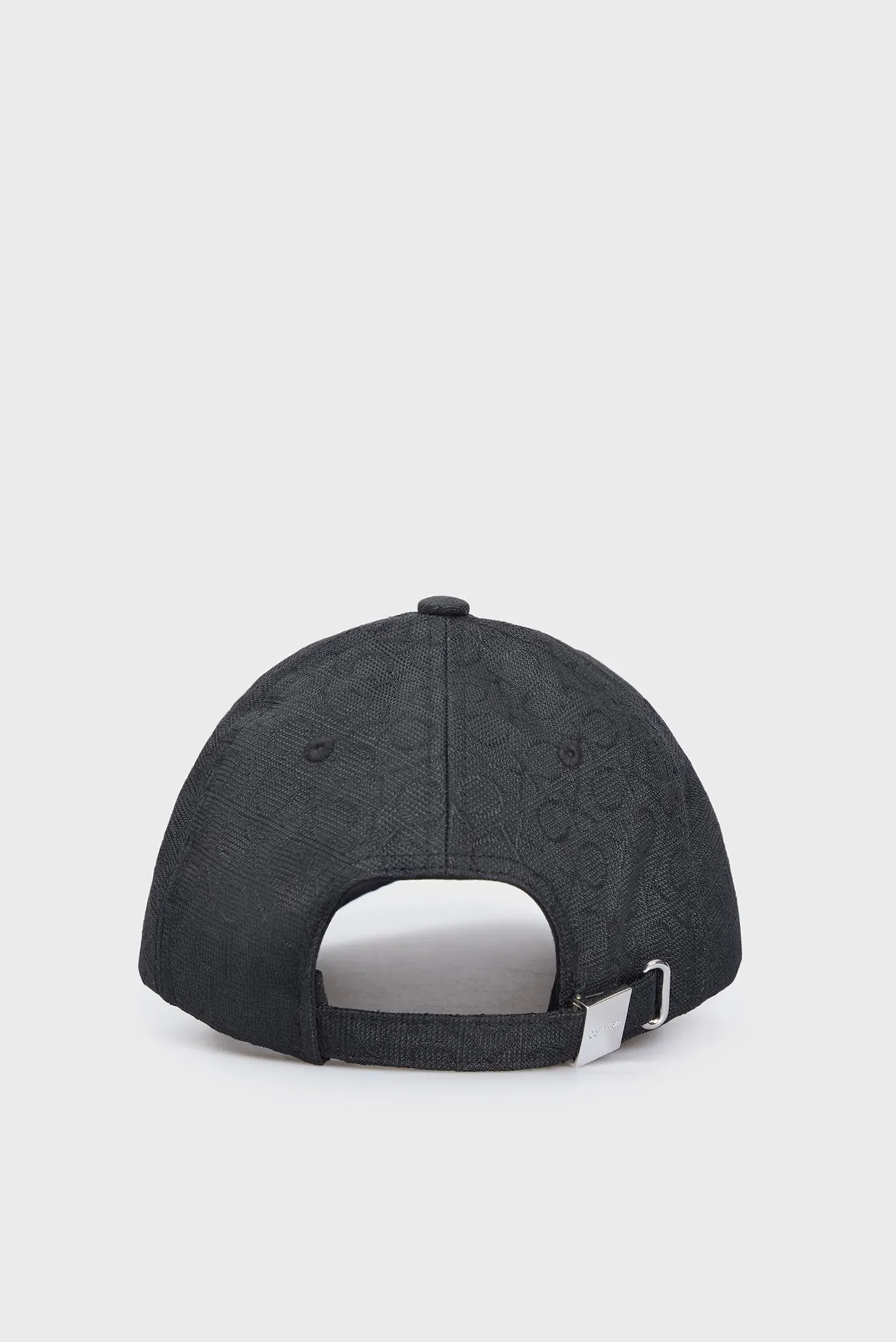 Жіноча чорна кепка з візерунком MONOGRAM JACQUARD CAP 3