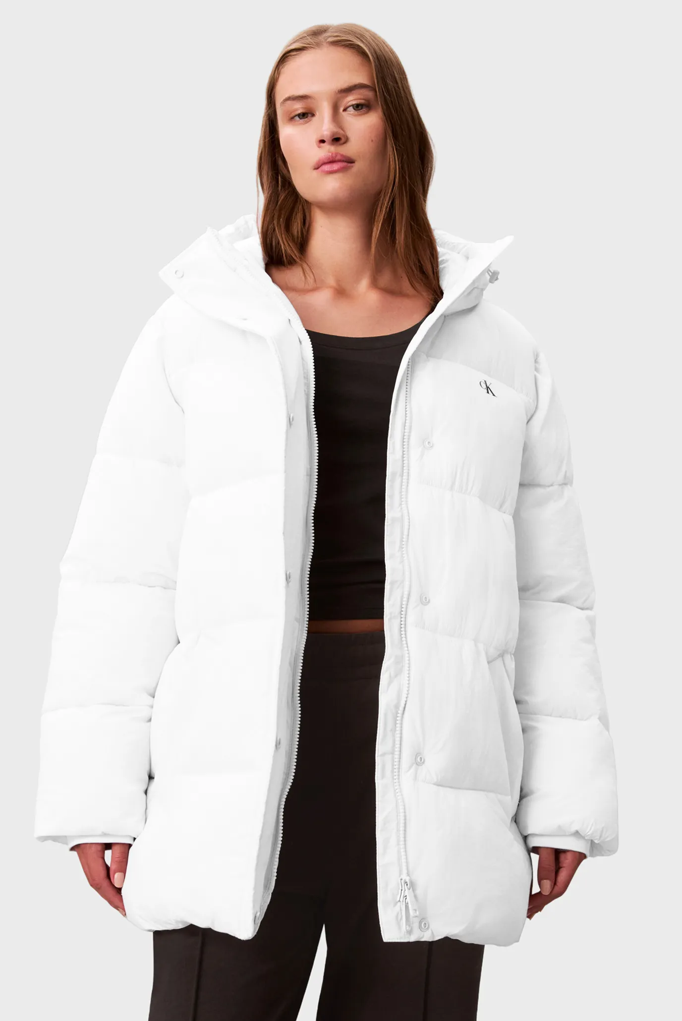 Жіночий білий пуховик MIDWEIGHT 1