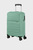 Зеленый чемодан 55 см