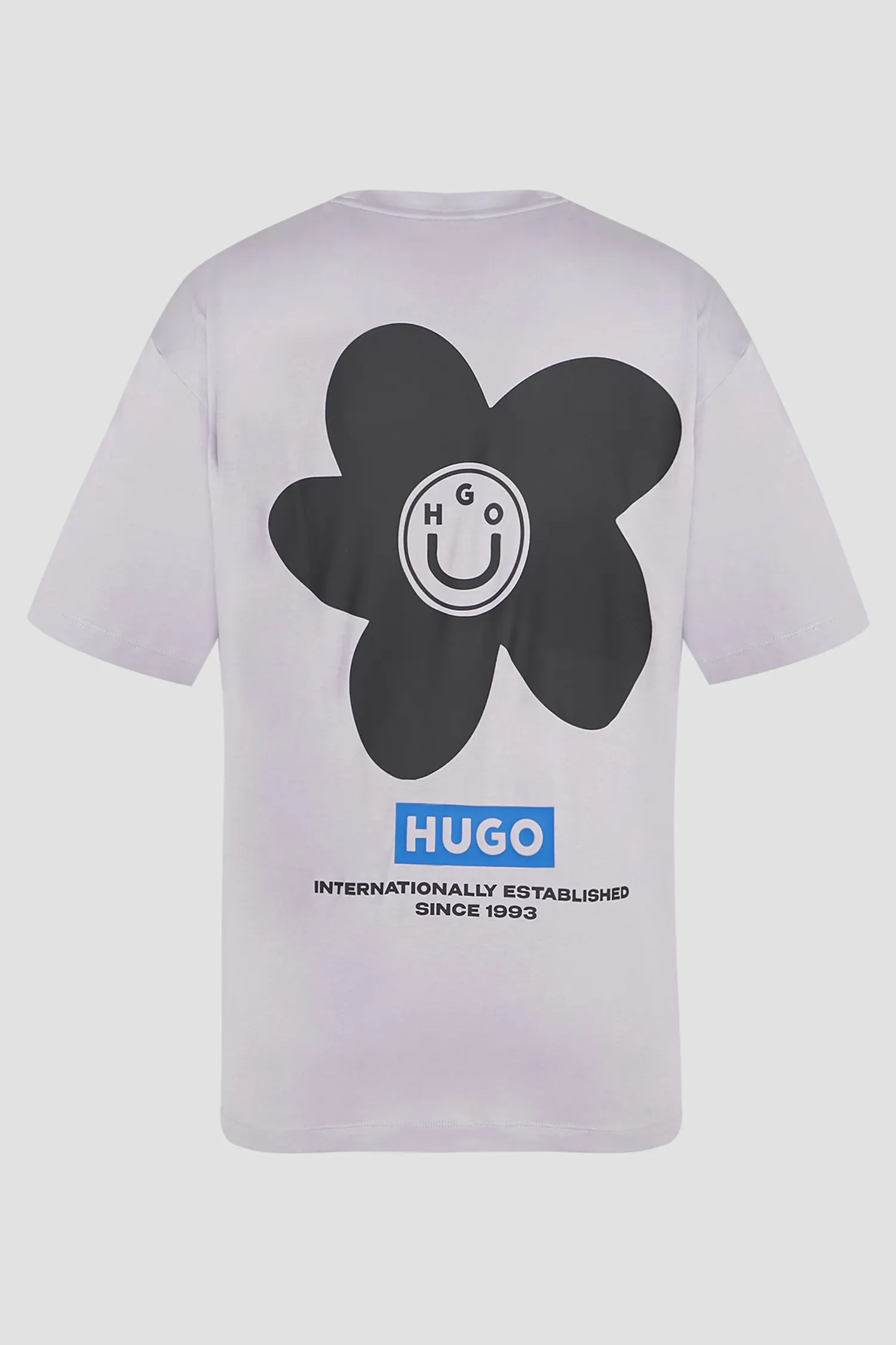 Мужская сиреневая футболка 2