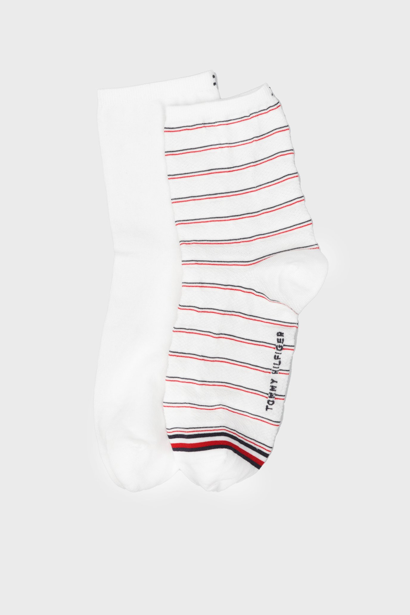 Жіночі білі шкарпетки (2 пари) TH PREPPY 1