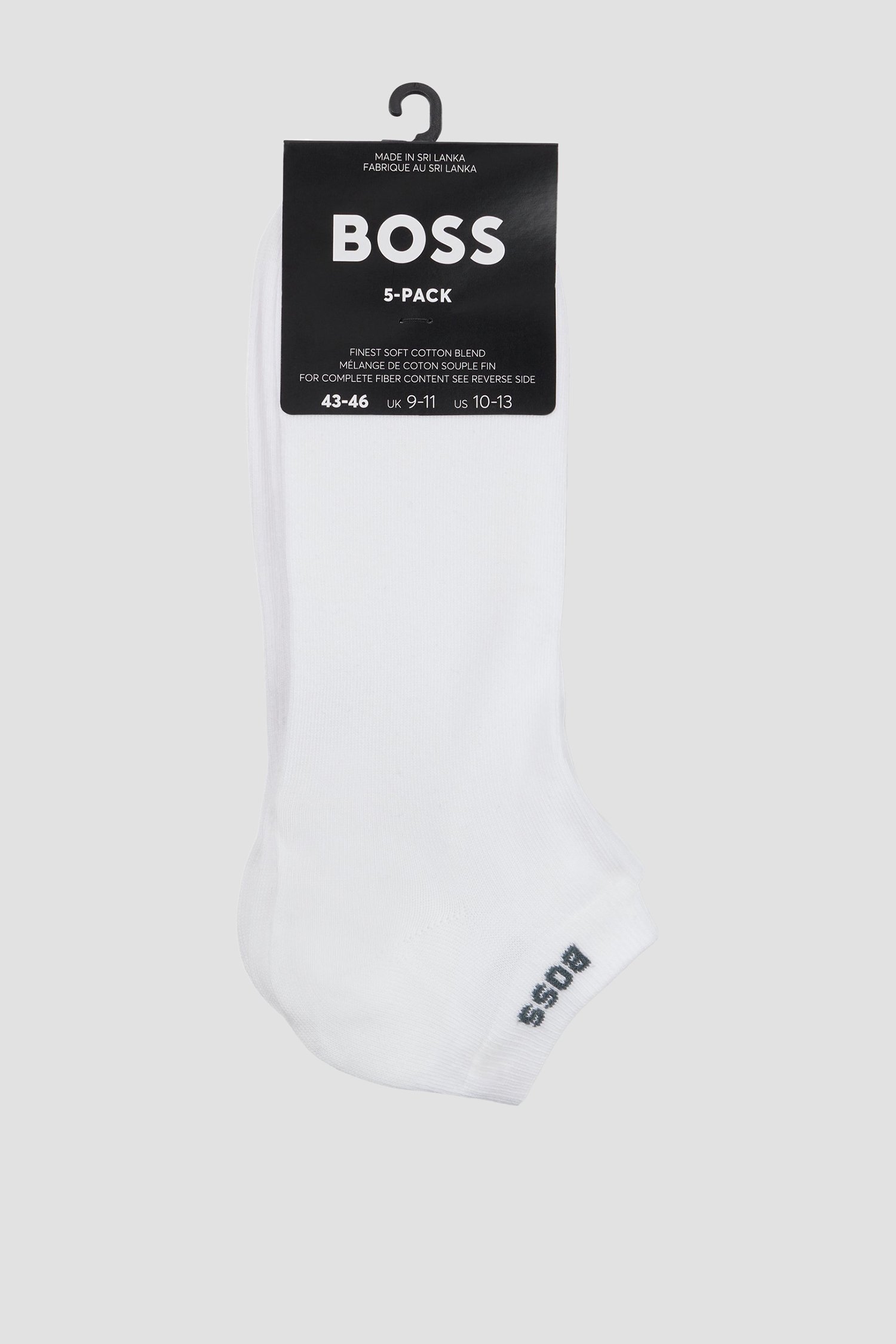 Мужские белые носки (5 пар) 1