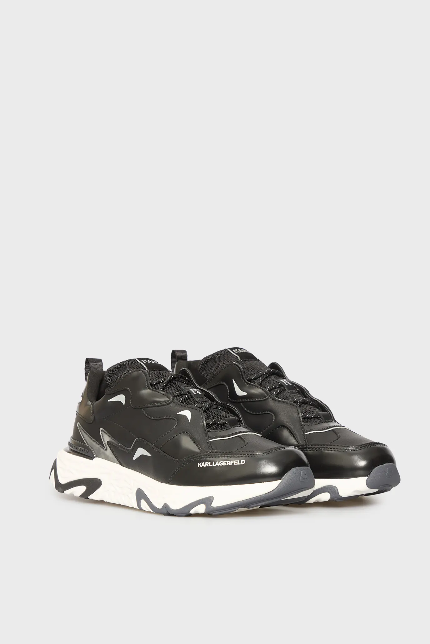 Чоловічі чорні шкіряні кросівки BLAZE Strike 3