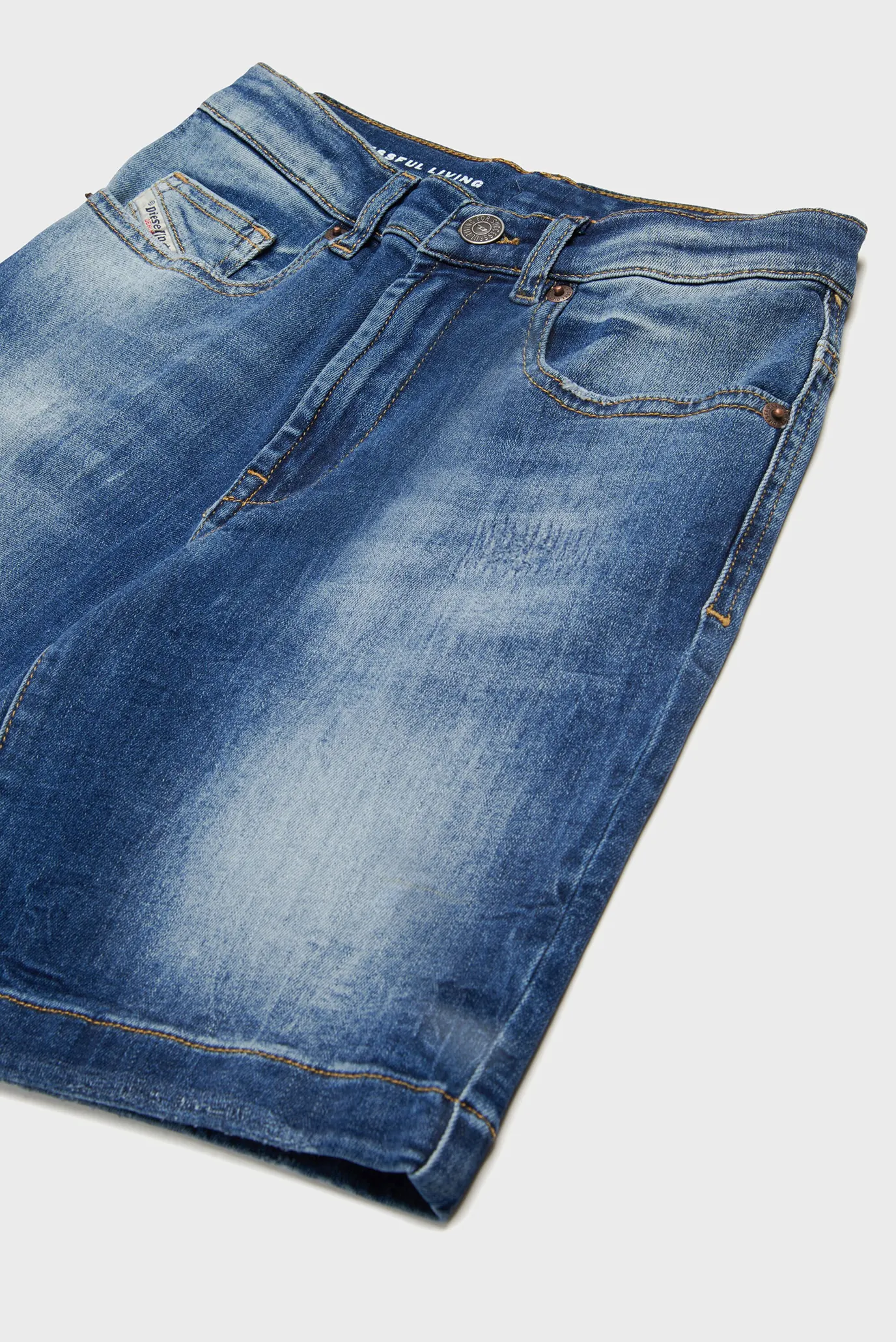 Детские синие джинсовые шорты D-MACS-SH-J 3