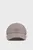 Женская серая кепка в полоску