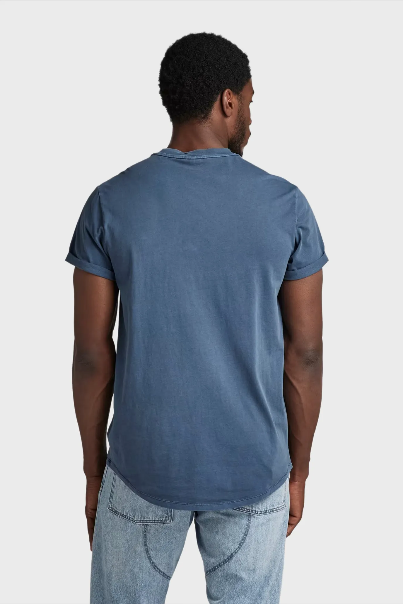 Мужская синяя футболка Lash r t s/s 3