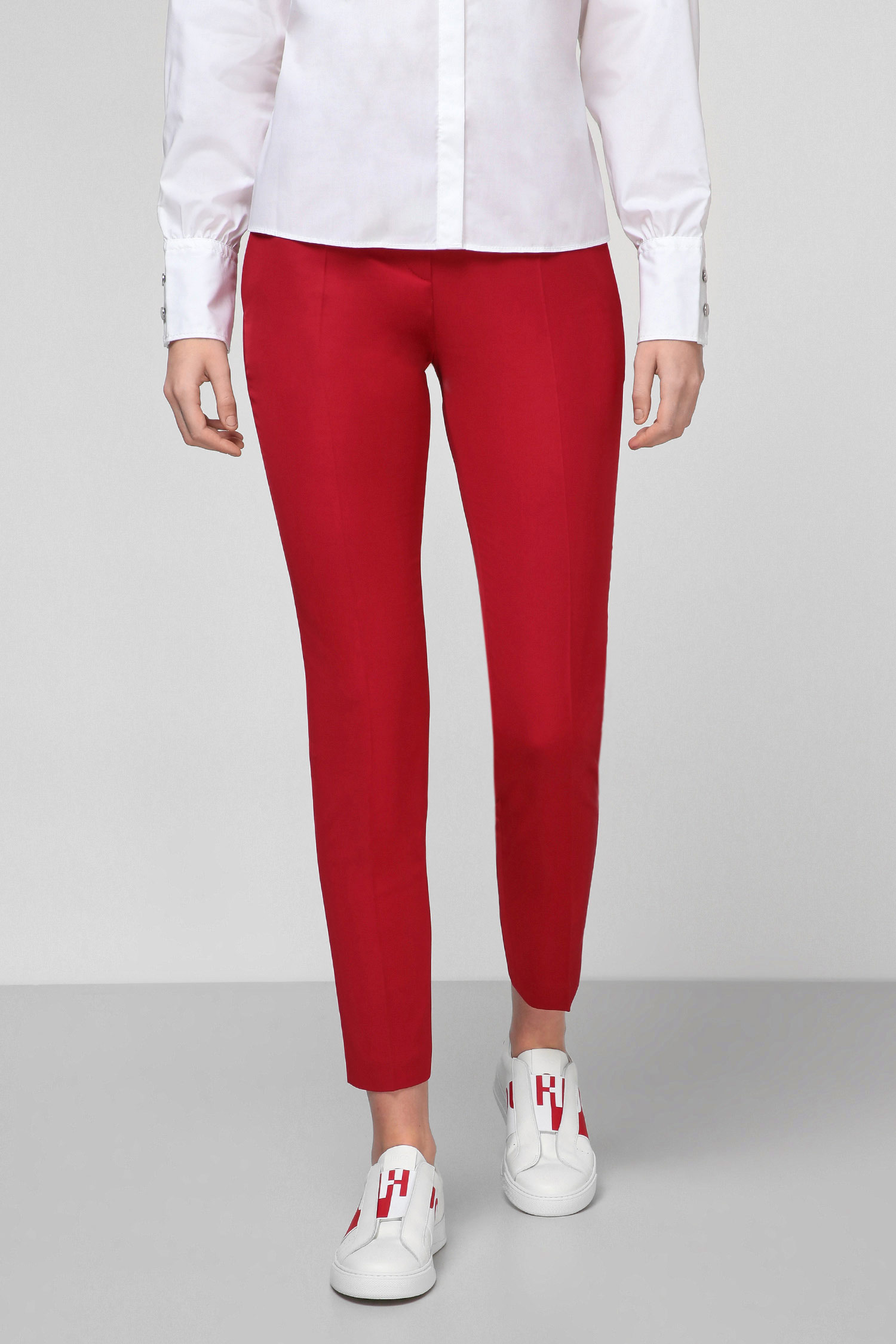 Женские красные брюки 1