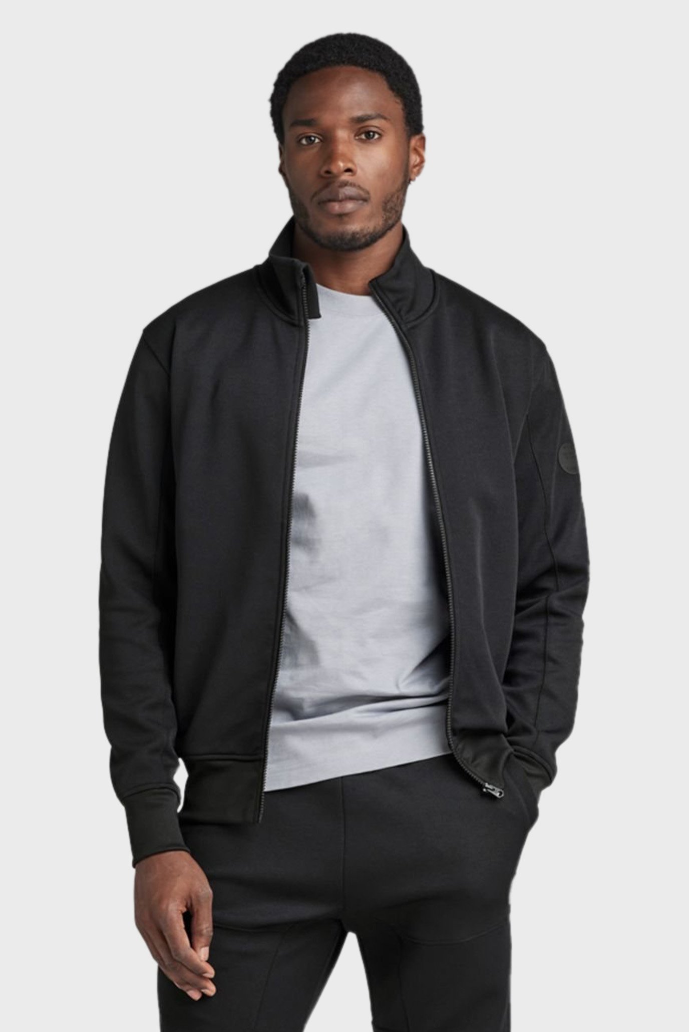 Чоловіча чорна спортивна кофта Track jacket sw 1