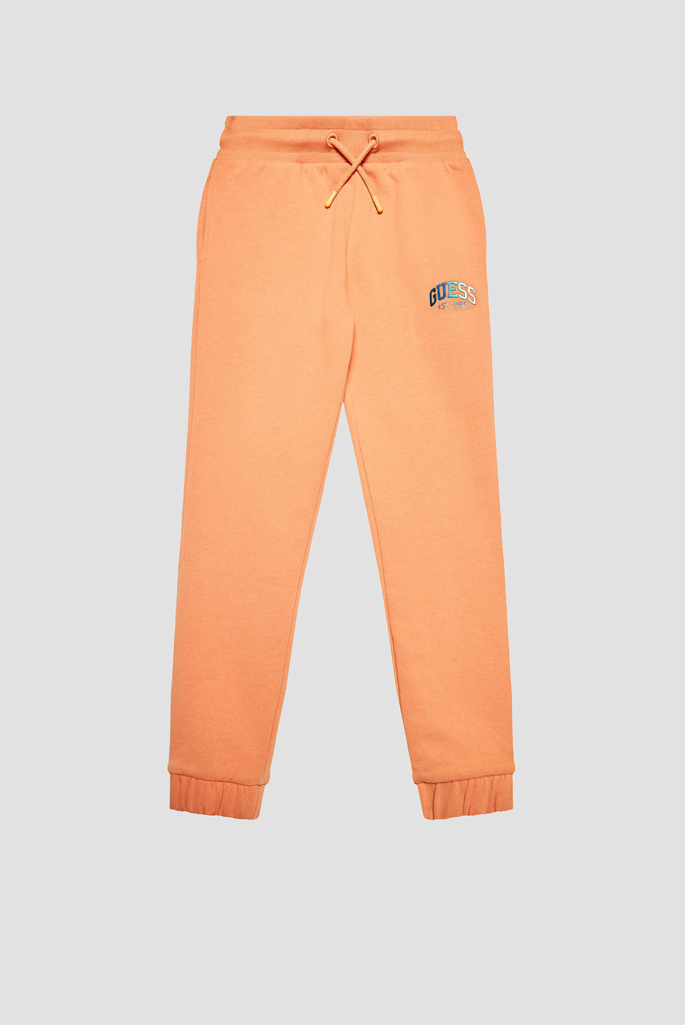 Детские оранжевые спортивные брюки 1