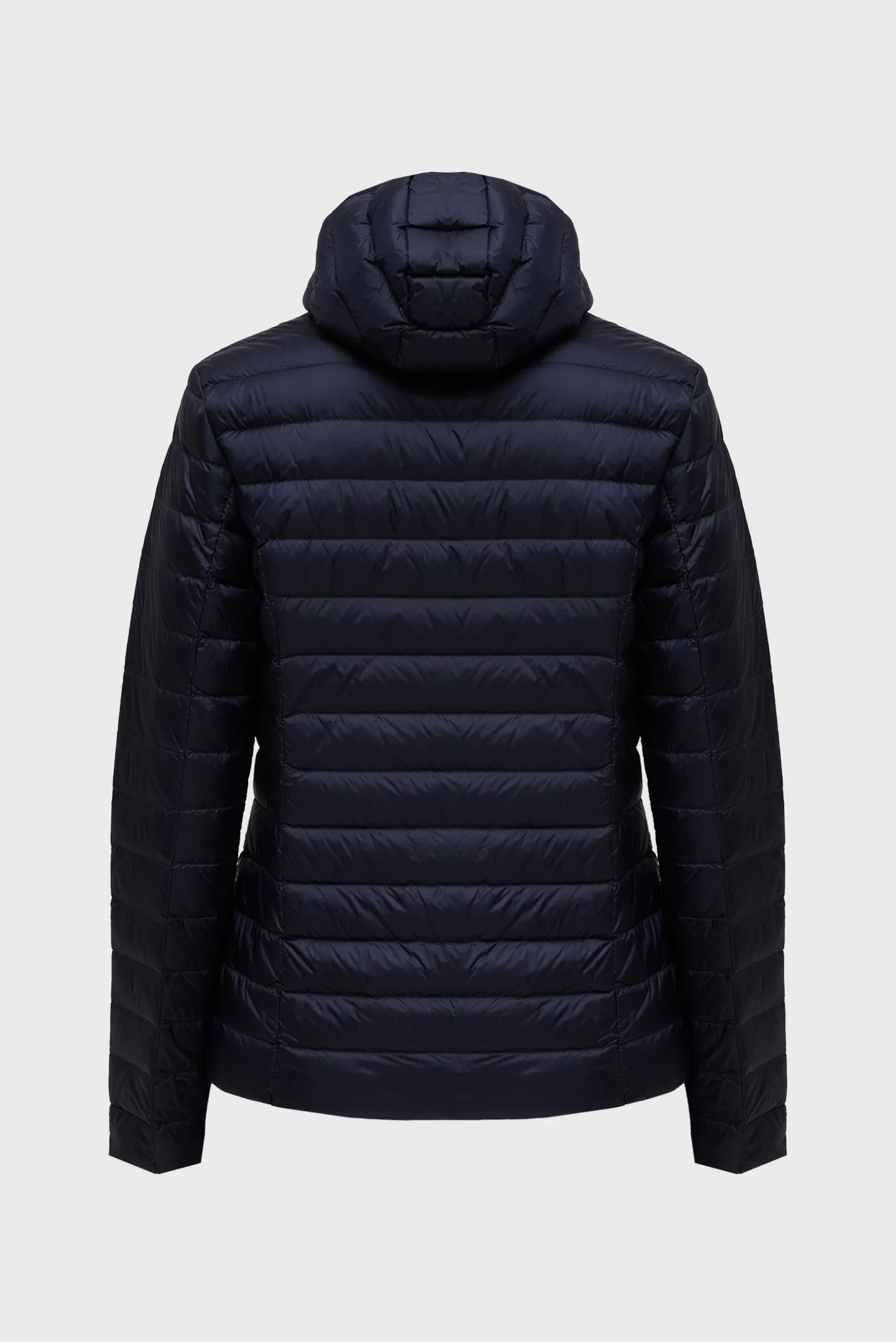 Жіночий темно-синій пуховик 6