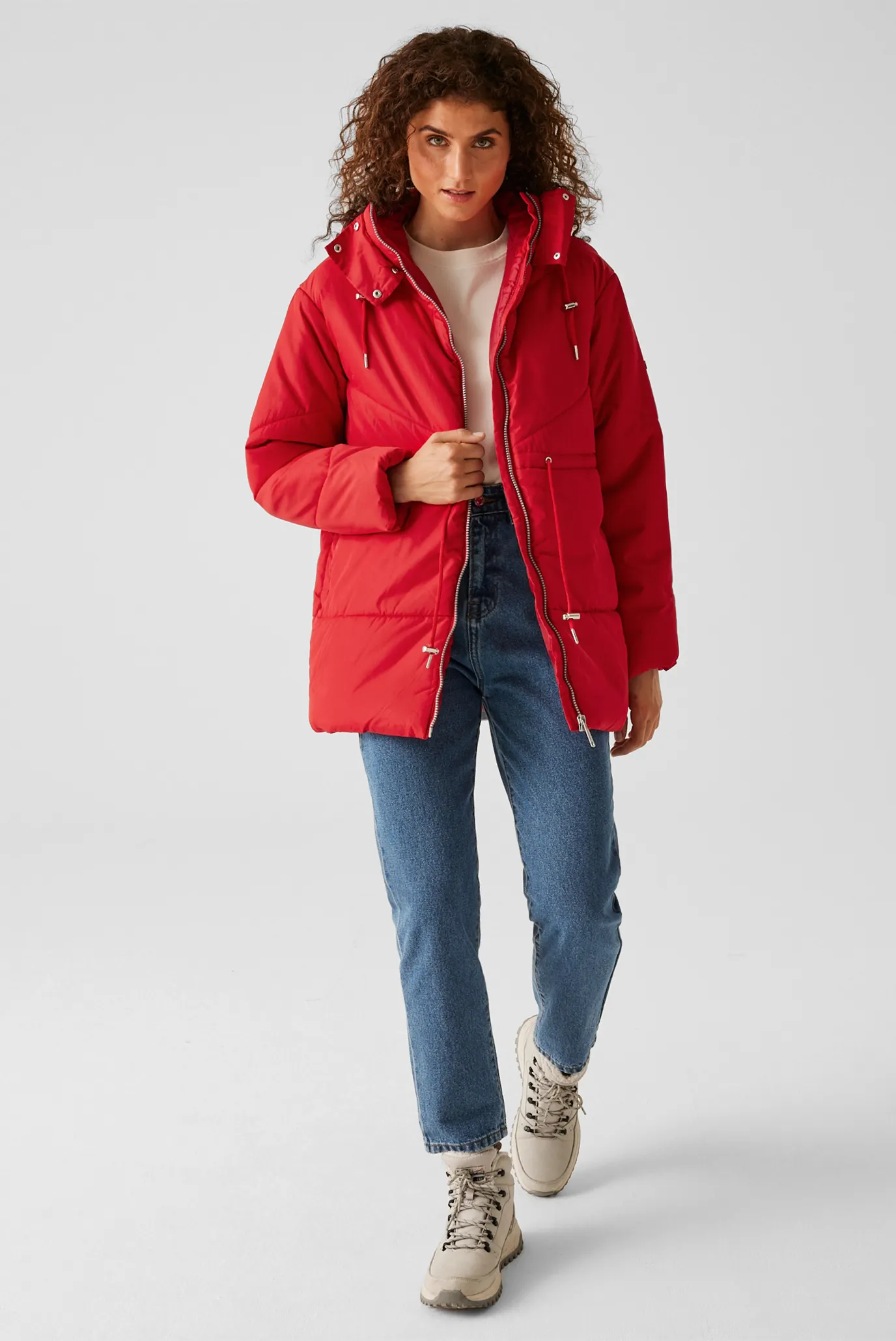 Жіноча червона парка Rurie REGATTA RWN277-32M — MD-Fashion