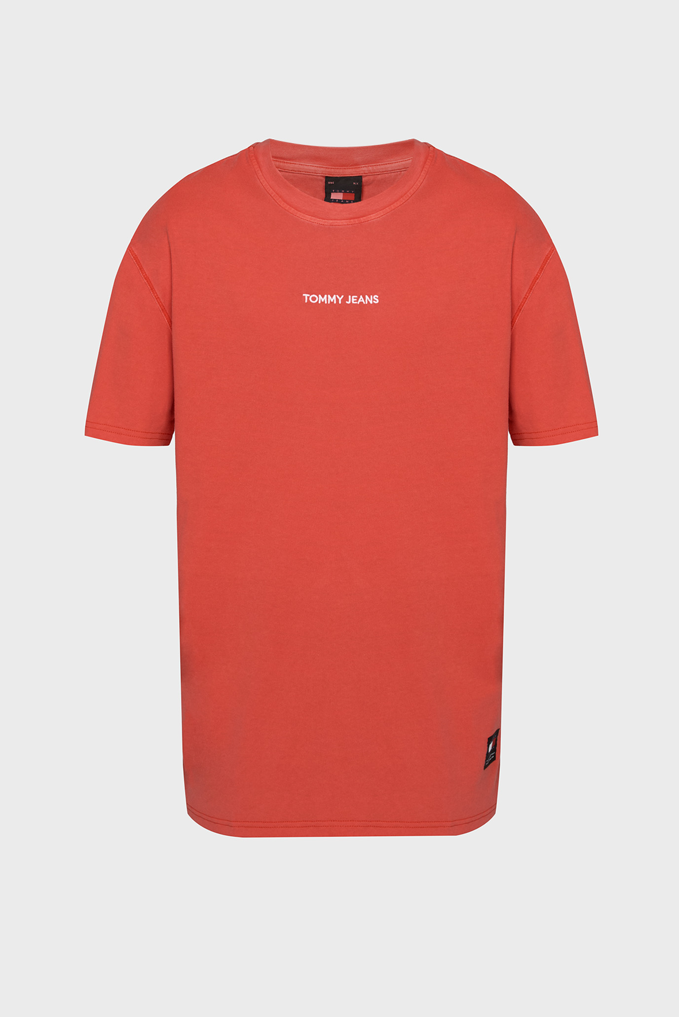 Мужская красная футболка TJM REG GD S CLASSIC TEE EXT 1