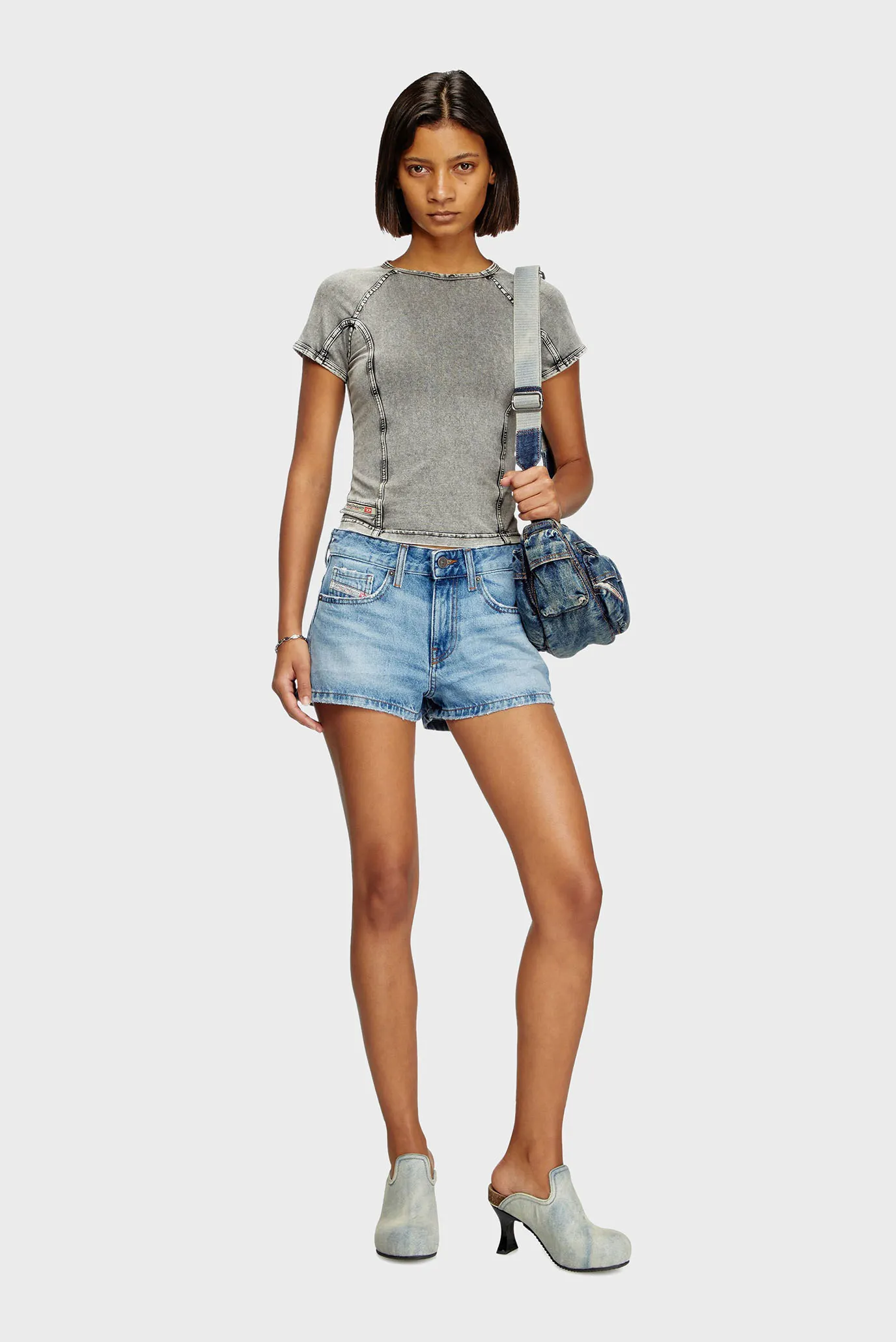 Жіночі сині джинсові шорти DE-YUBA CALZONCINI 2