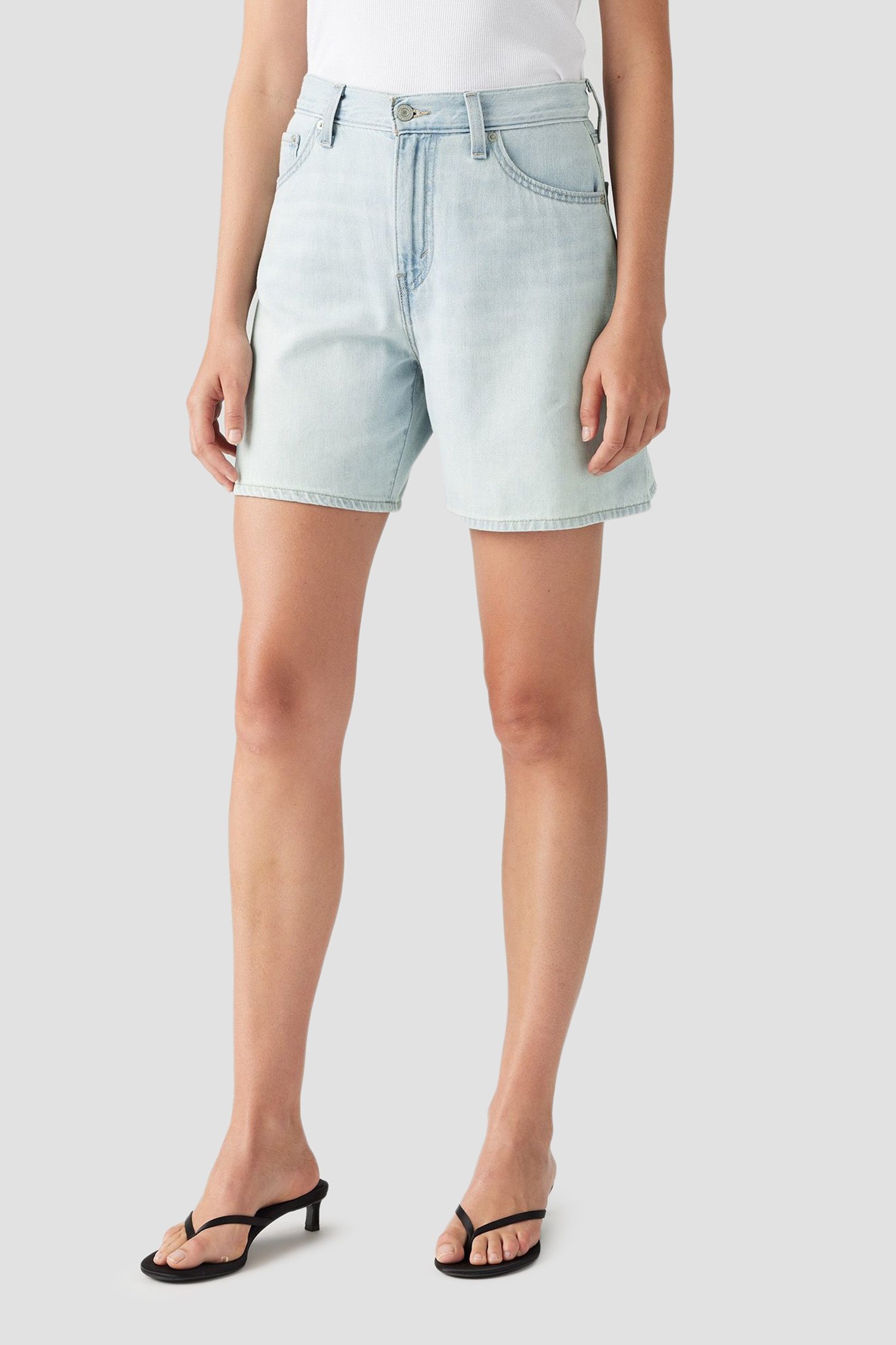 Женские голубые джинсовые шорты High Rise Baggy Голубой 27 Levi’s® A9311;0016 Женские голубые джинсовые шорты High Rise Baggy Голубой 27 Levi’s® A9311;0016