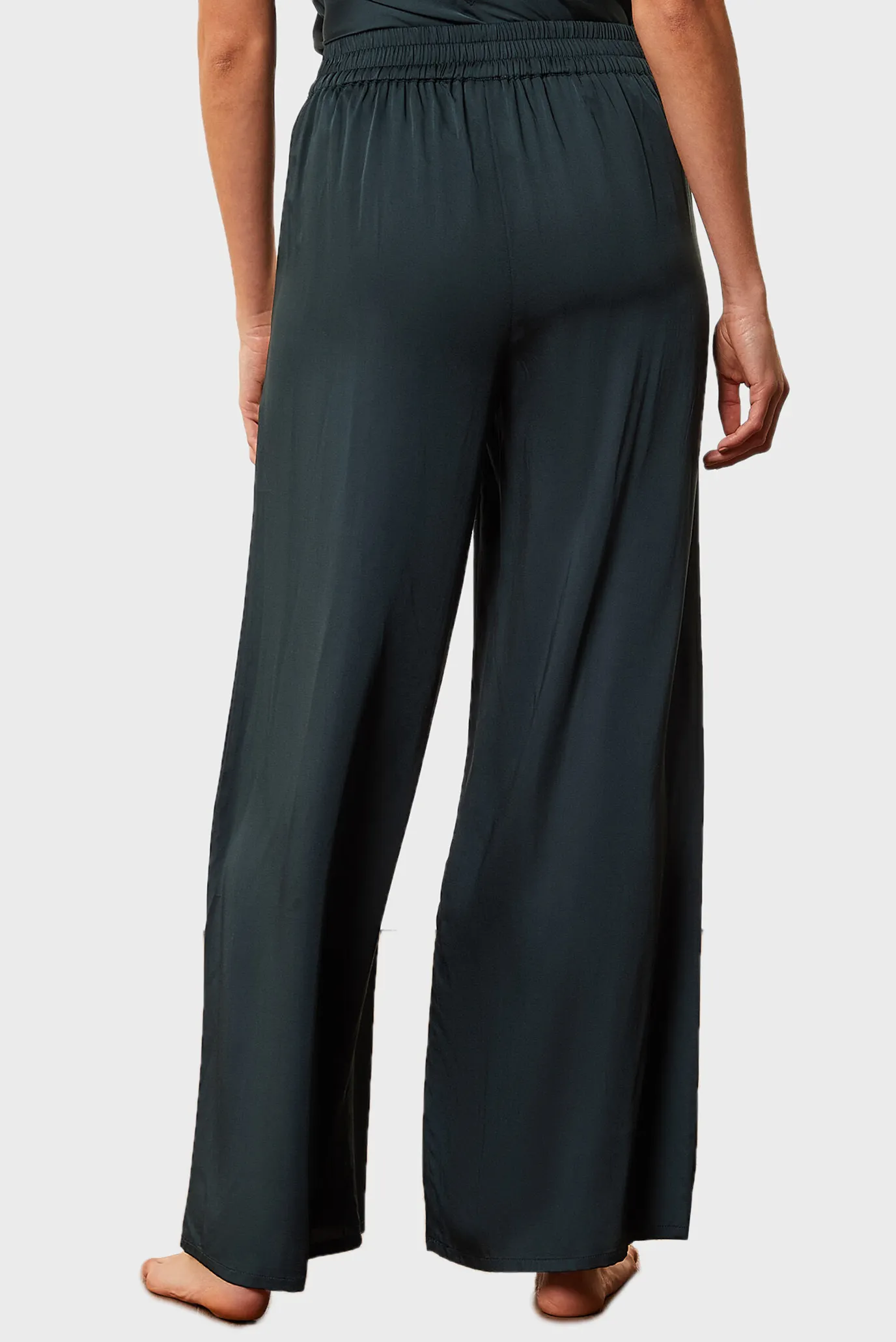 Жіночі темно-зелені брюки KAREL 3