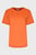 Женская оранжевая футболка REG TONAL SHIELD SS