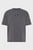 Женская темно-серая футболка WASHED RIB LABEL BOYFRIEND TEE