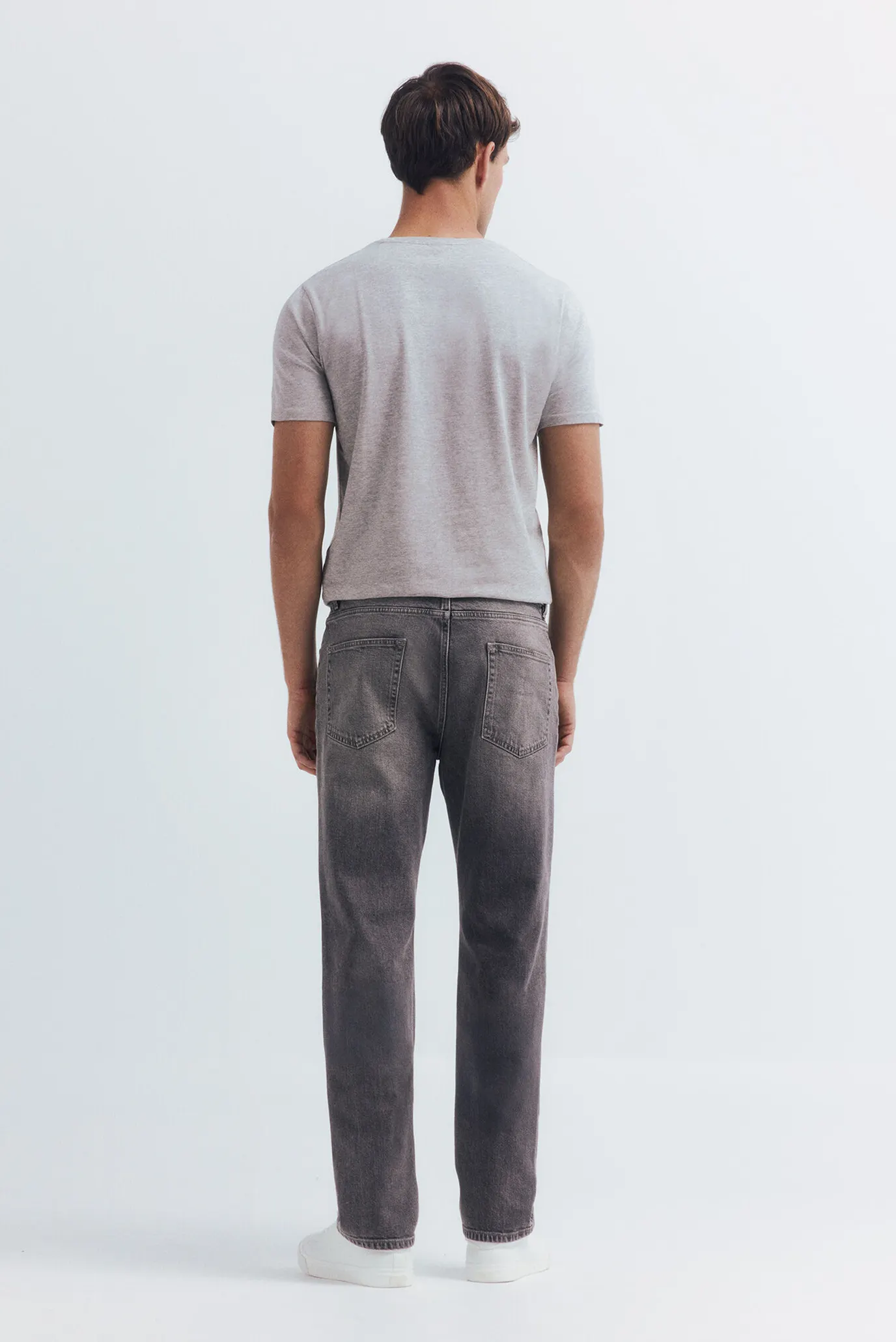 Мужские серые джинсы regular fit 3