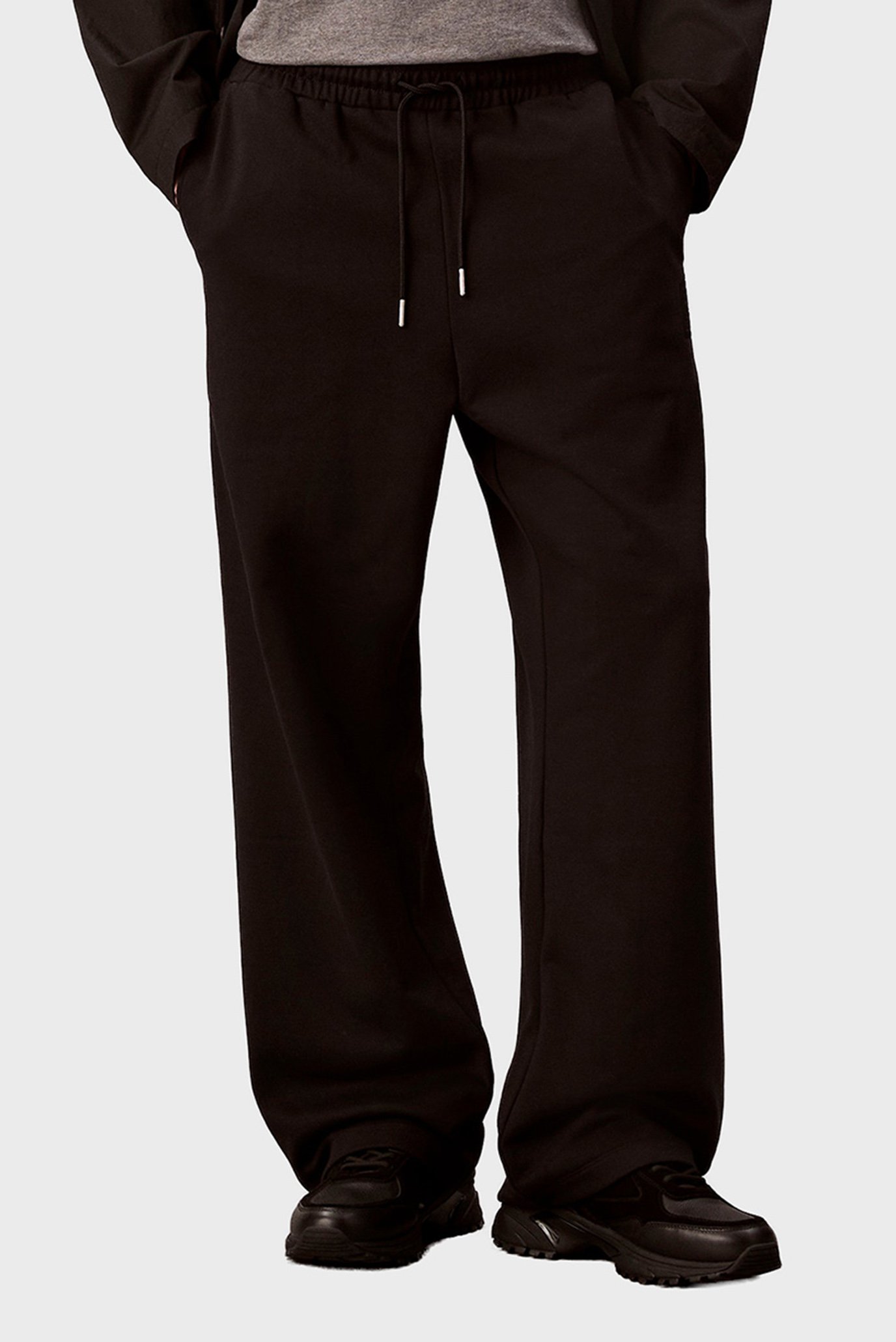 Мужские черные спортивные брюки PREMIUM TERRY Черный S Calvin Klein LV04LD239G Мужские черные спортивные брюки PREMIUM TERRY Черный S Calvin Klein LV04LD239G