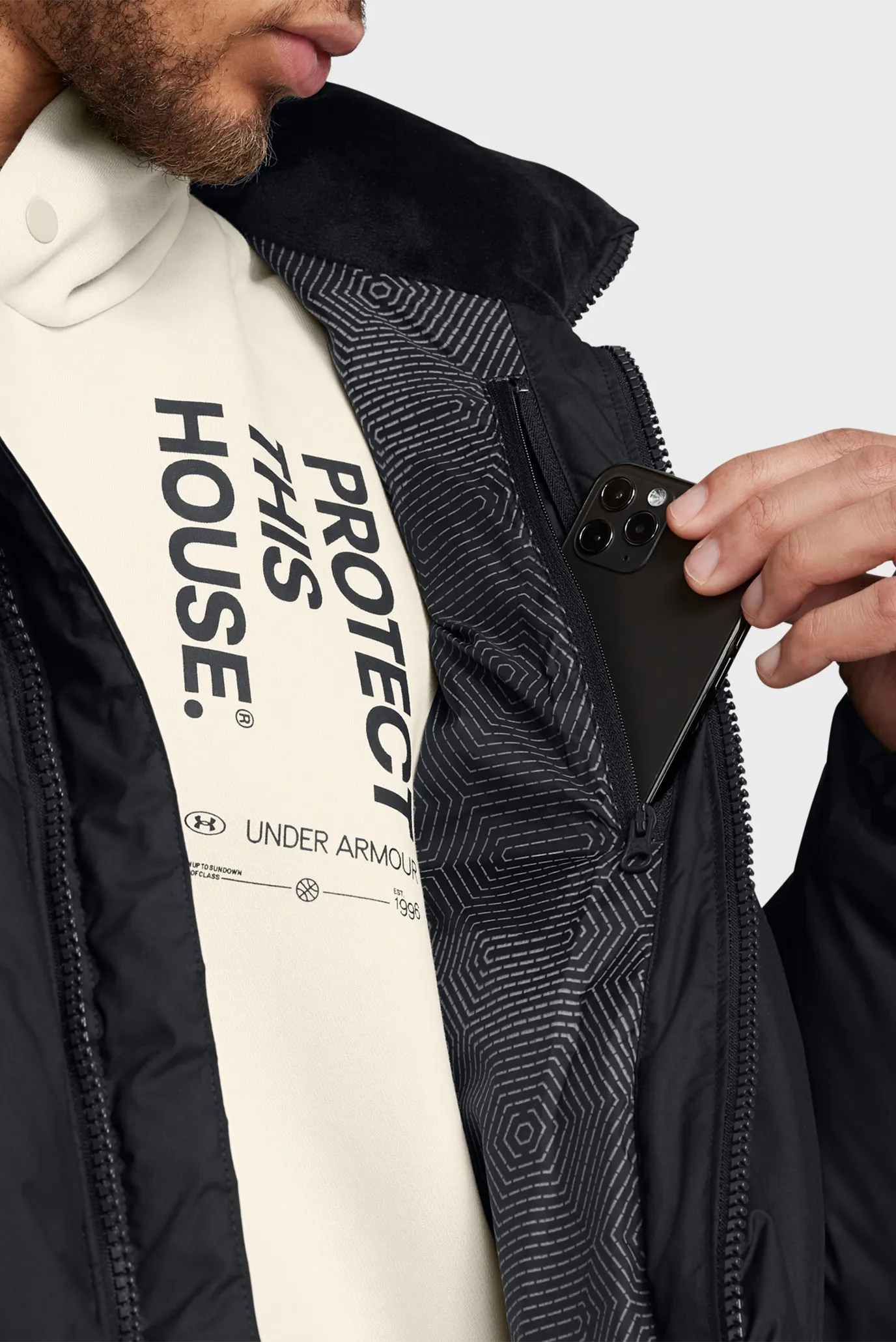 Чоловічий чорний пуховик LIMITLESS DOWN PUFFER JACKET 4