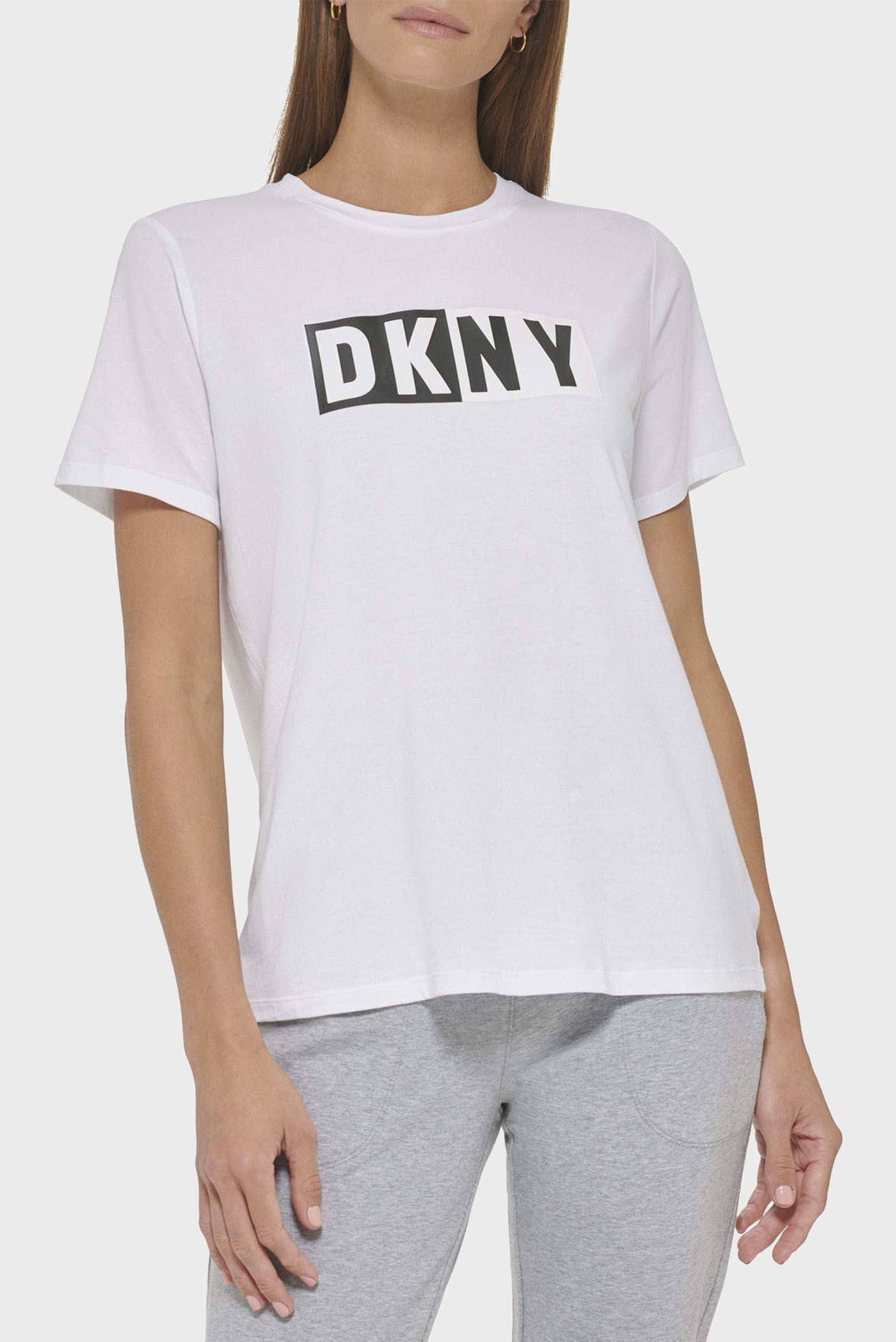 Женская белая футболка Белый S DKNY DP2T5894 Женская белая футболка Белый S DKNY DP2T5894
