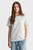Женская белая футболка в полоску STRIPED SS