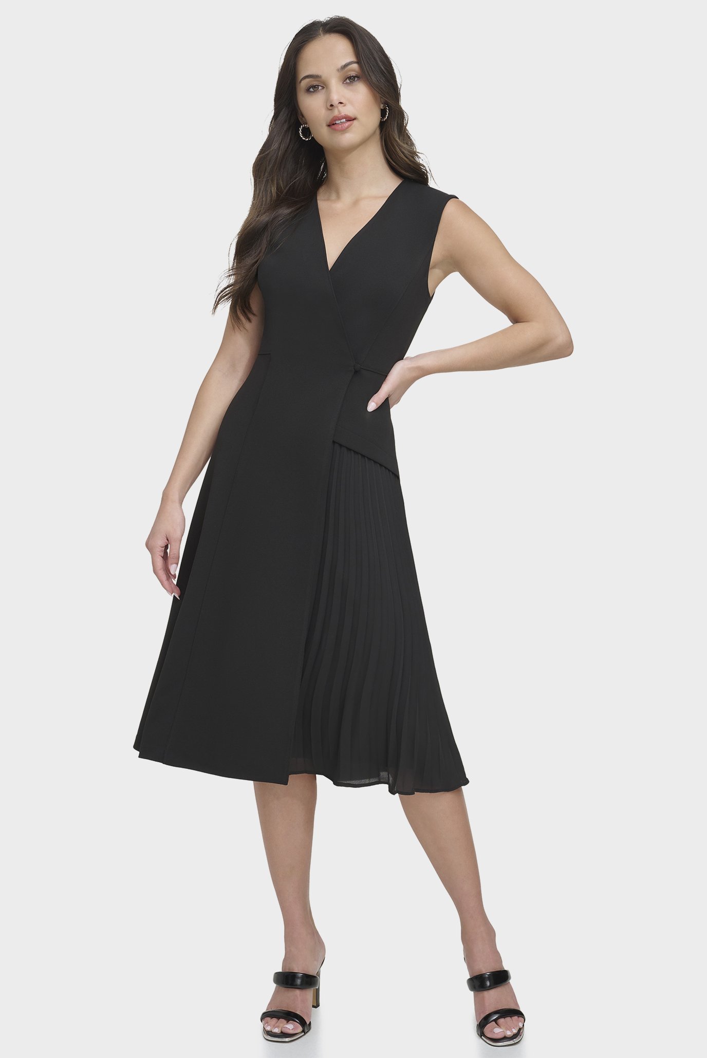 Женское черное платье Черный 4 DKNY DD4A1519 Женское черное платье Черный 4 DKNY DD4A1519