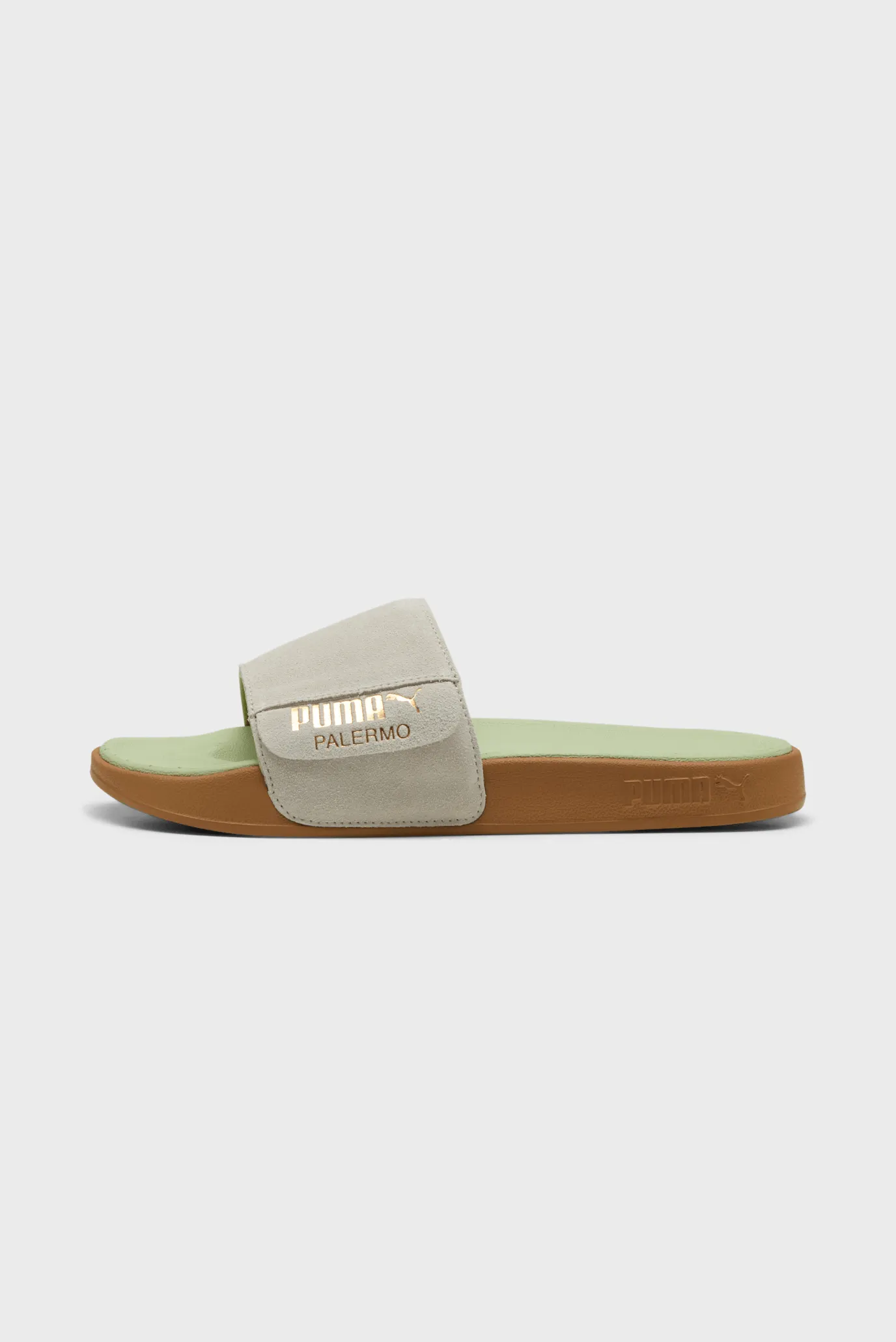 Сірі замшеві слайдери Leadcat 2.0 Palermo Foil Slides Unisex 3