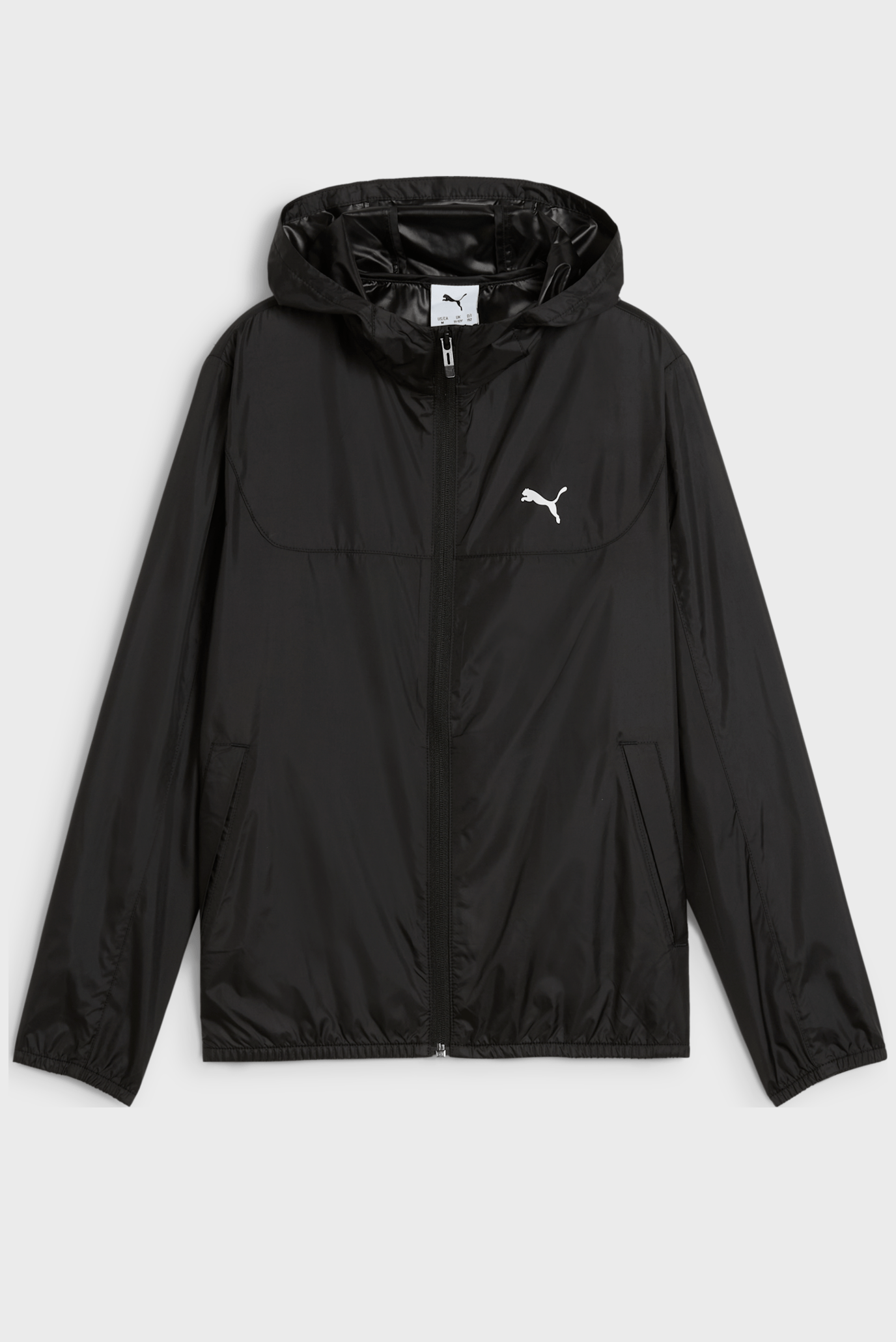 Детская черная ветровка Essentials Regular Windbreaker Youth 1