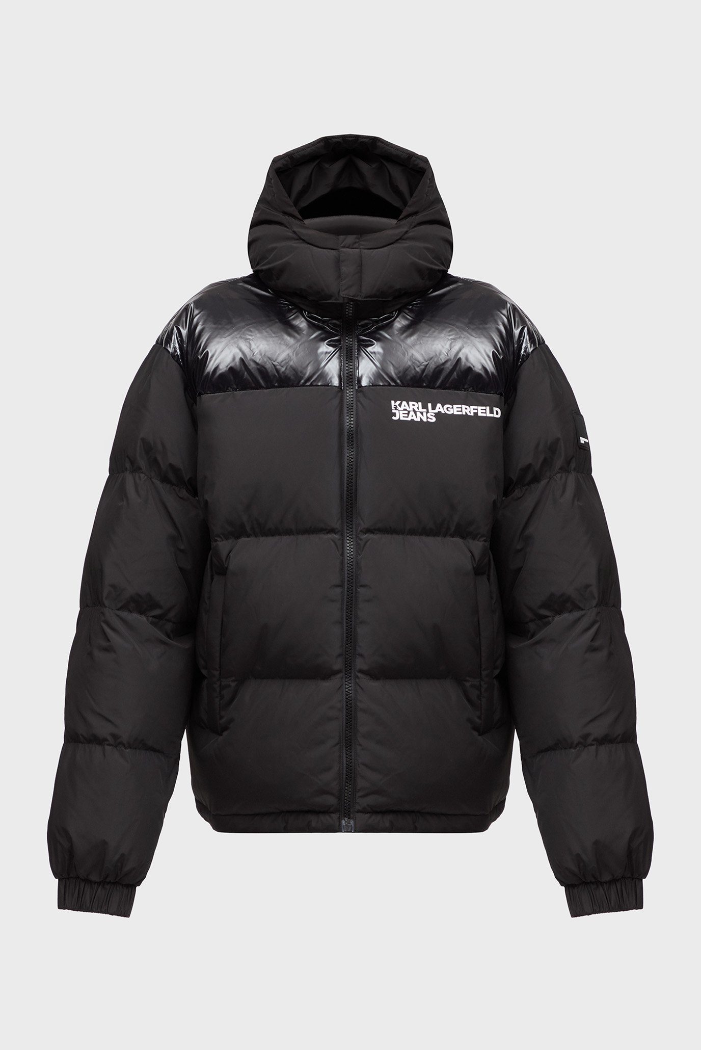 Чоловіча чорна куртка KLJ PUFFER JACKET 1