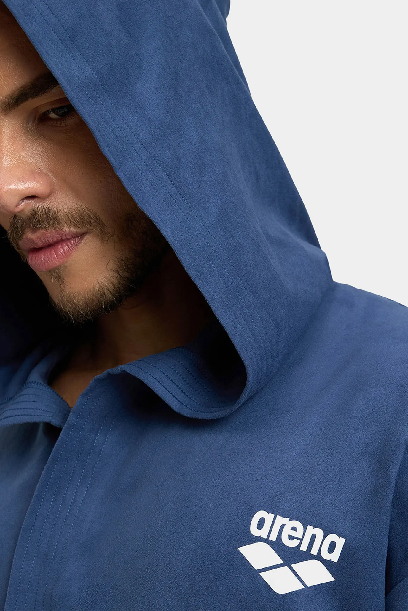 Темно-синий халат (унисекс) 6