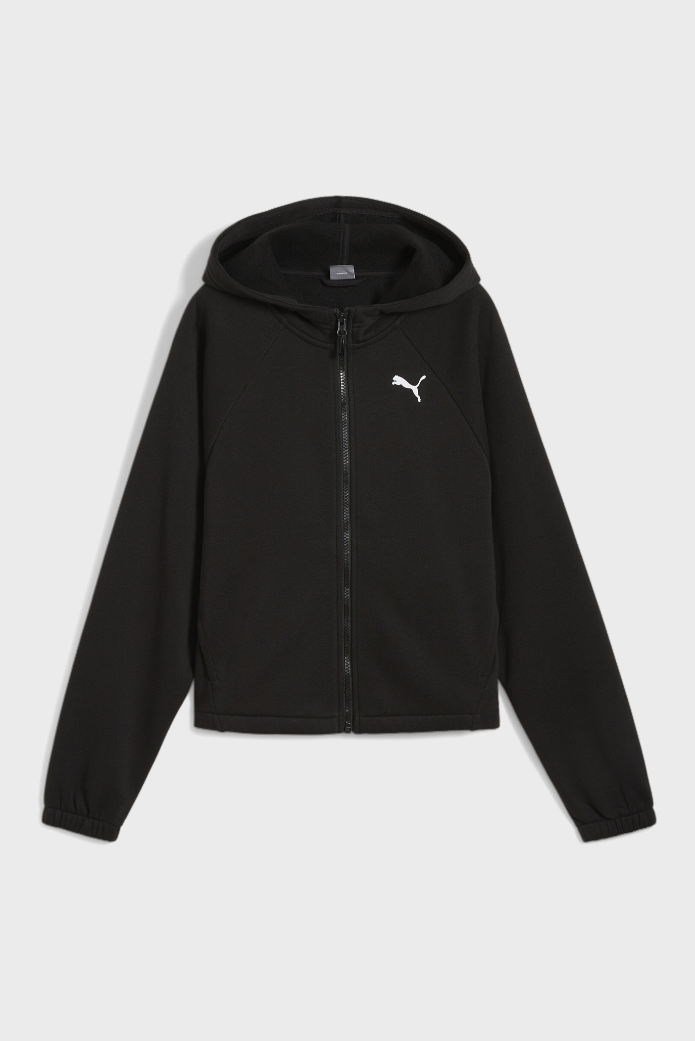 Женское черное худи PUMA MOTION Full-Zip Hoodie Women 1