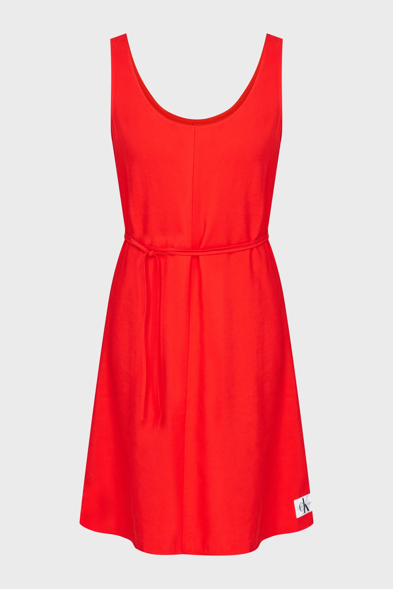 Женское красное платье TIE WAISTED DAY 1