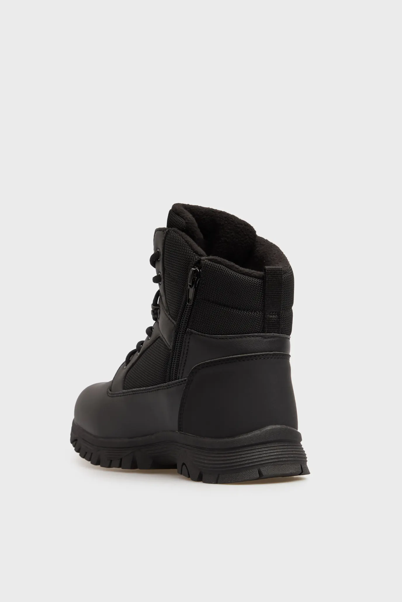 Детские черные ботинки LACE-UP 5